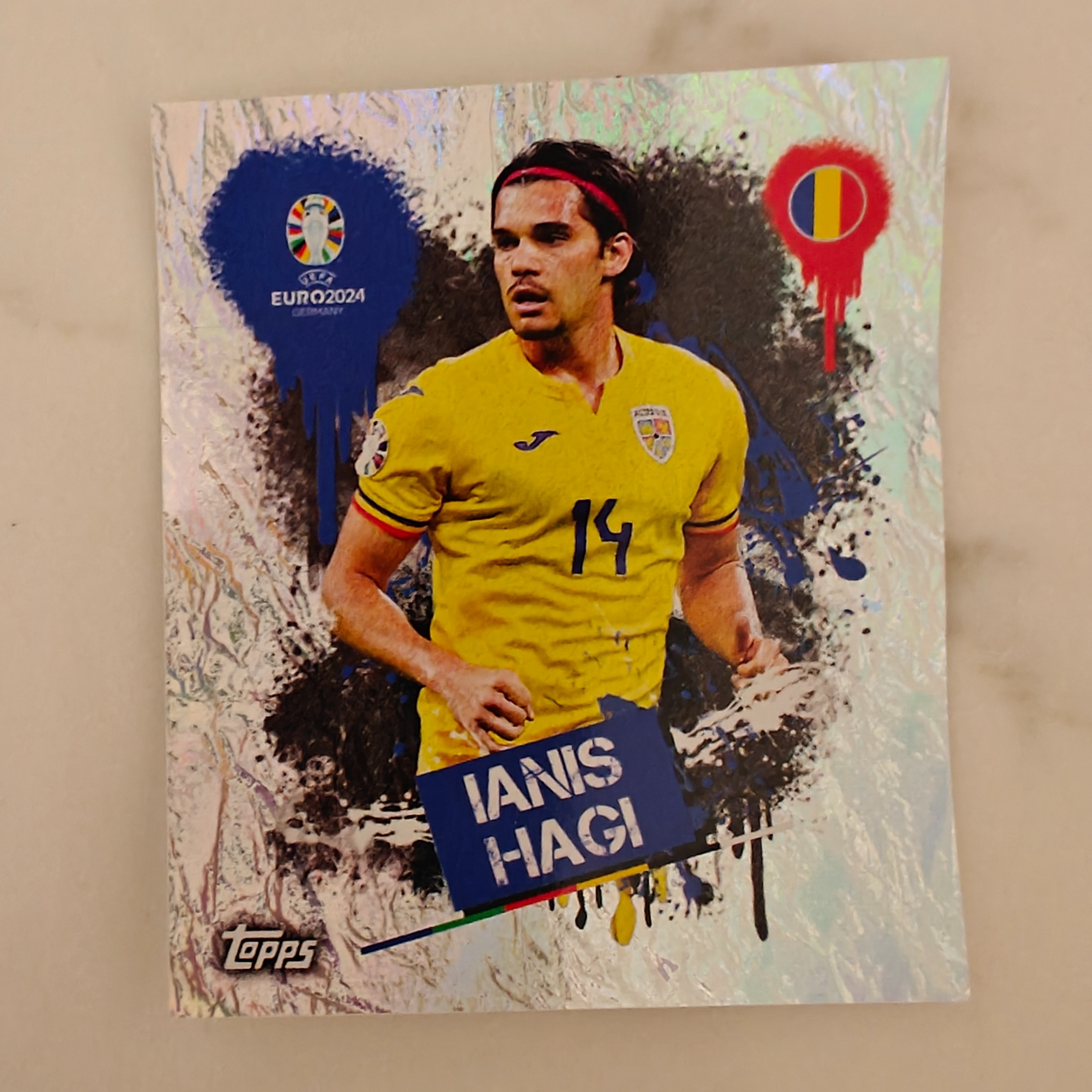 ROM3 - Romania - Ianis Hagi - Artist - Euro 2024™ - Topps