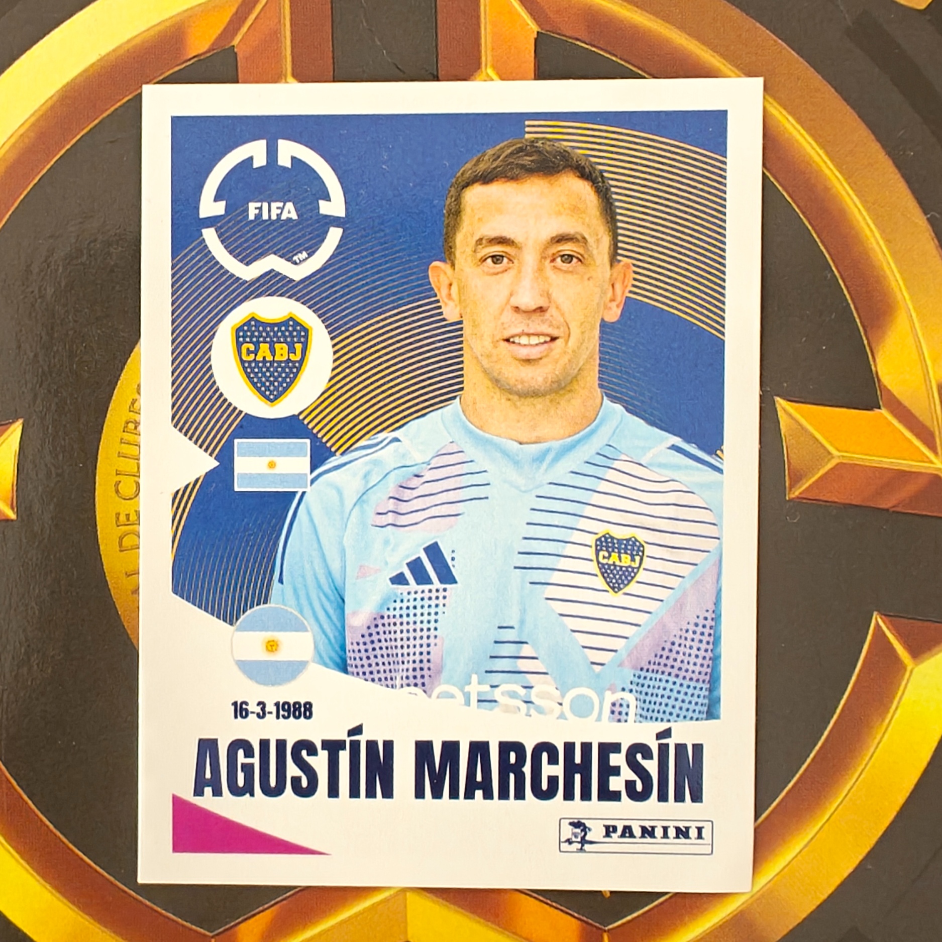 Agustín Marchesín (156) - CA Boca Juniors - Fifa Club World Cup 2025 Panini™ Sticker