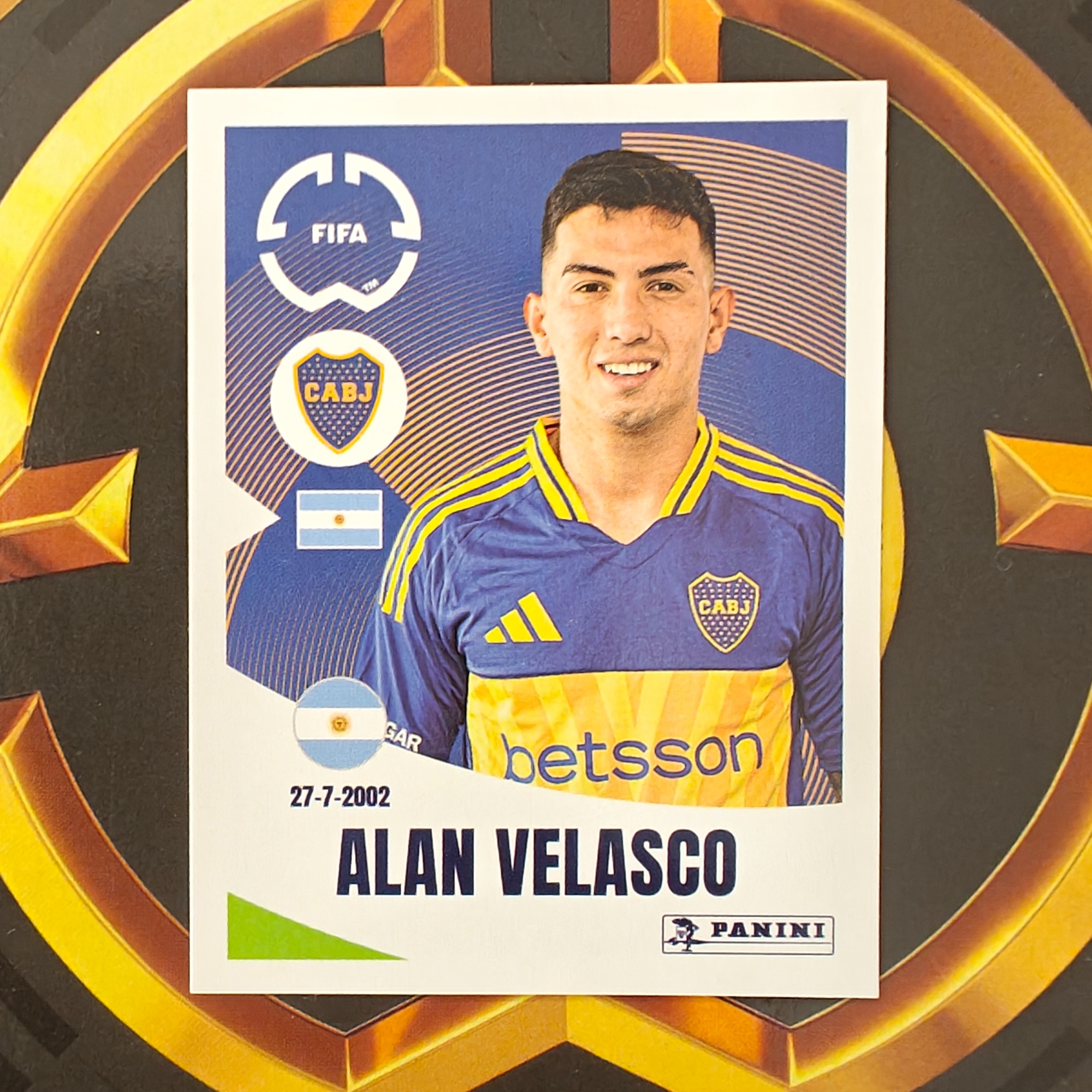 Alan Velasco (167) - CA Boca Juniors - Fifa Club World Cup 2025 Panini™ Sticker