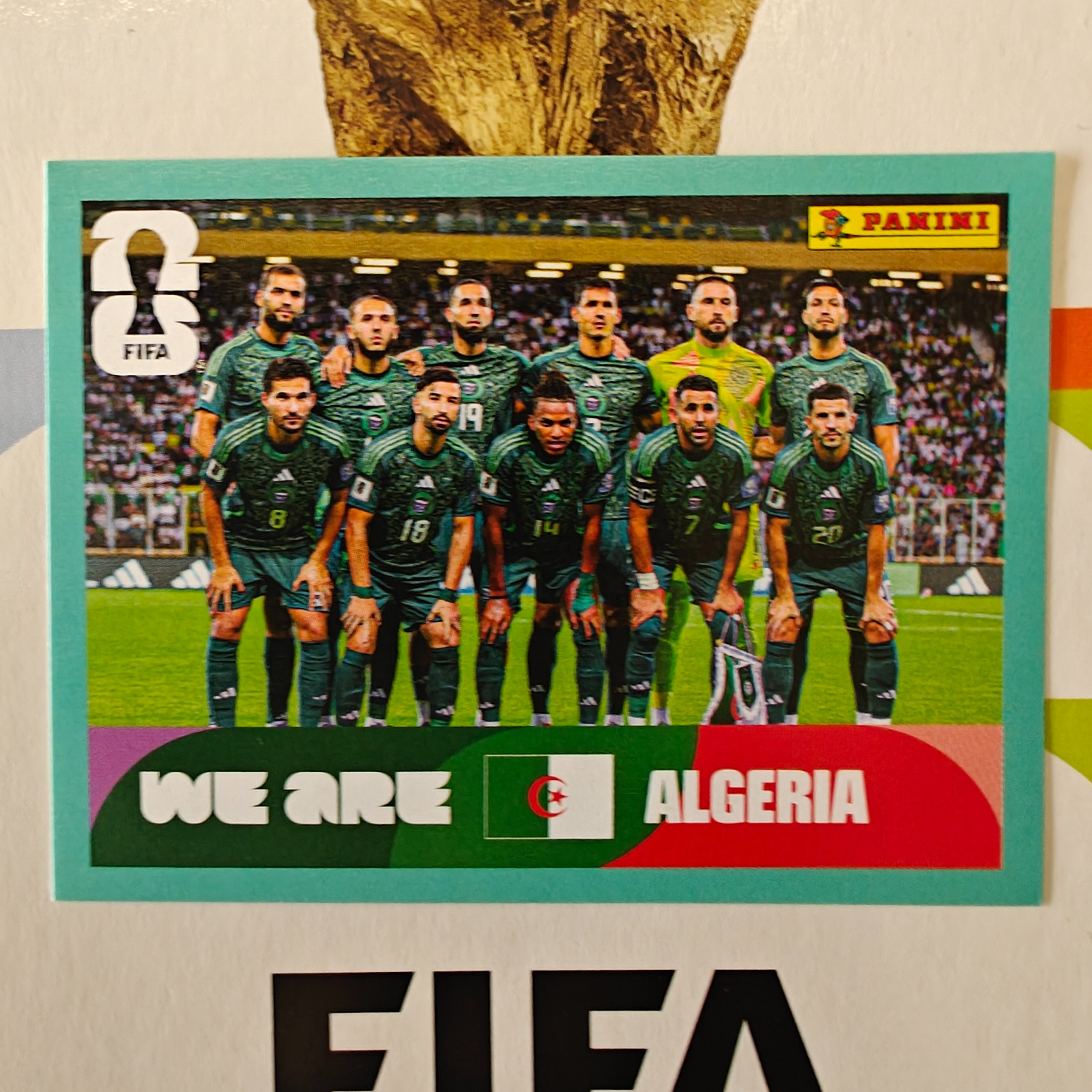 ALG13 - Algeria - Team Photo - FIFA World Cup 2026™ - Panini Sticker