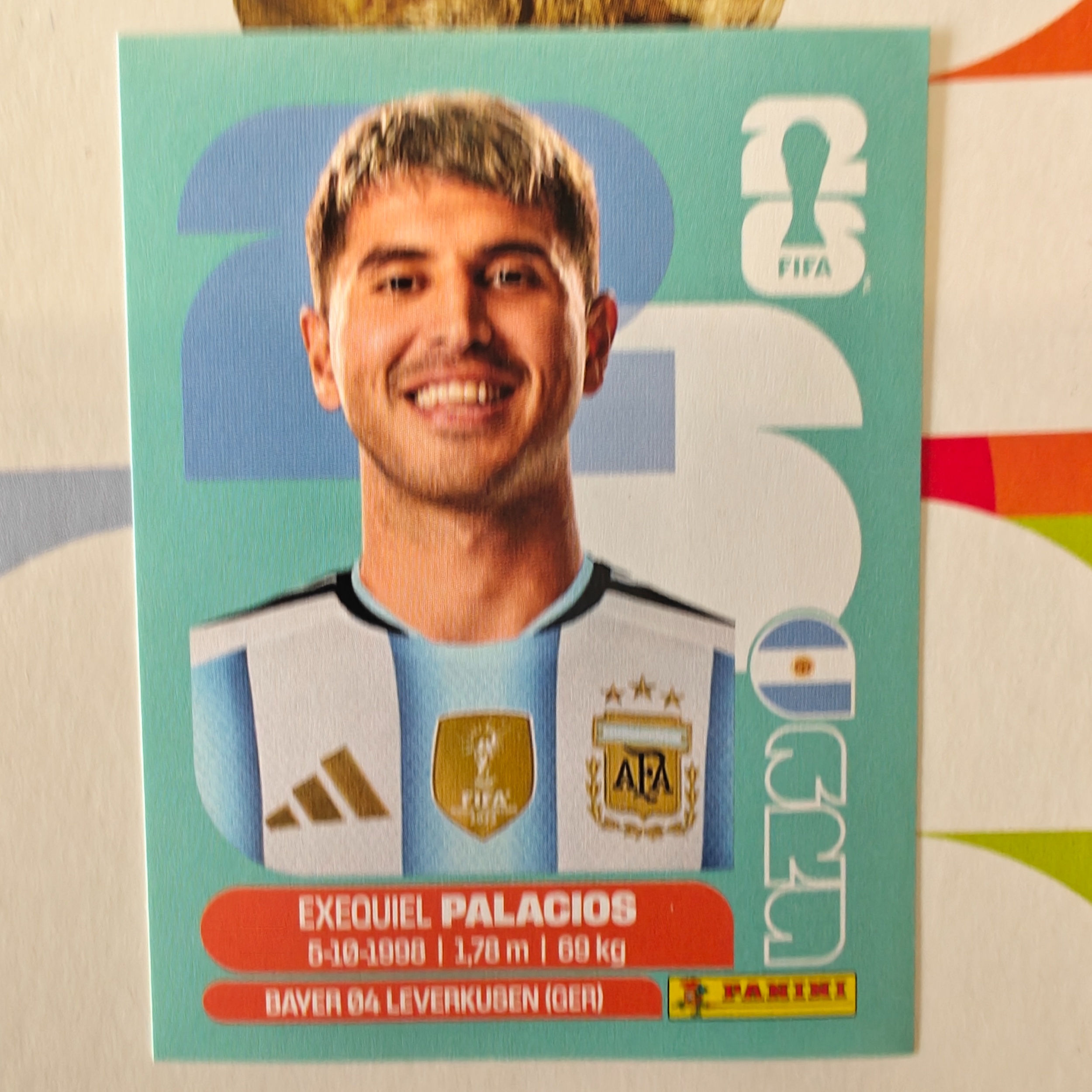 ARG11 - Argentina - Exequiel Palacios - FIFA World Cup 2026™ - Panini Sticker