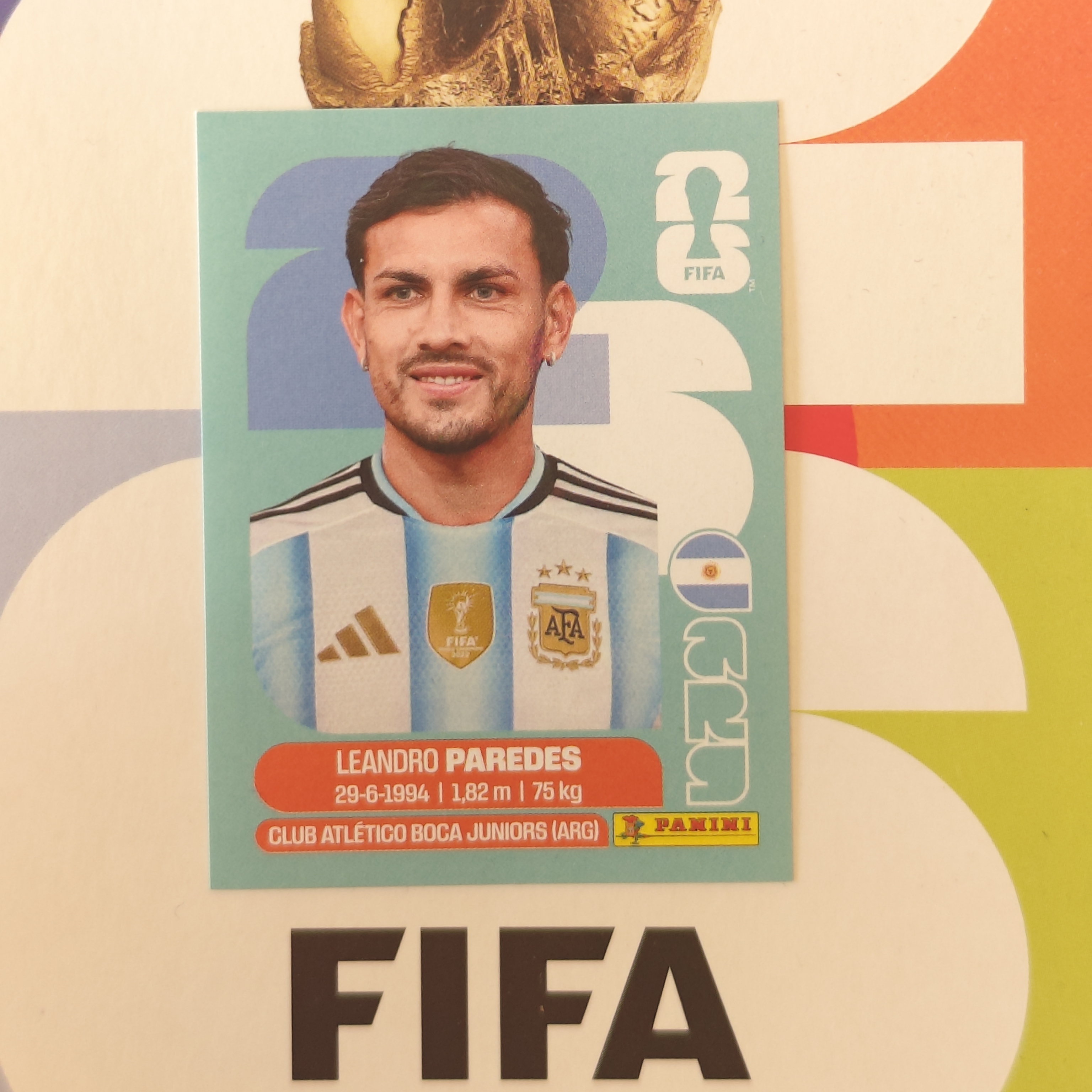 ARG12 - Argentina - Leandro Paredes - FIFA World Cup 2026™ - Panini Sticker