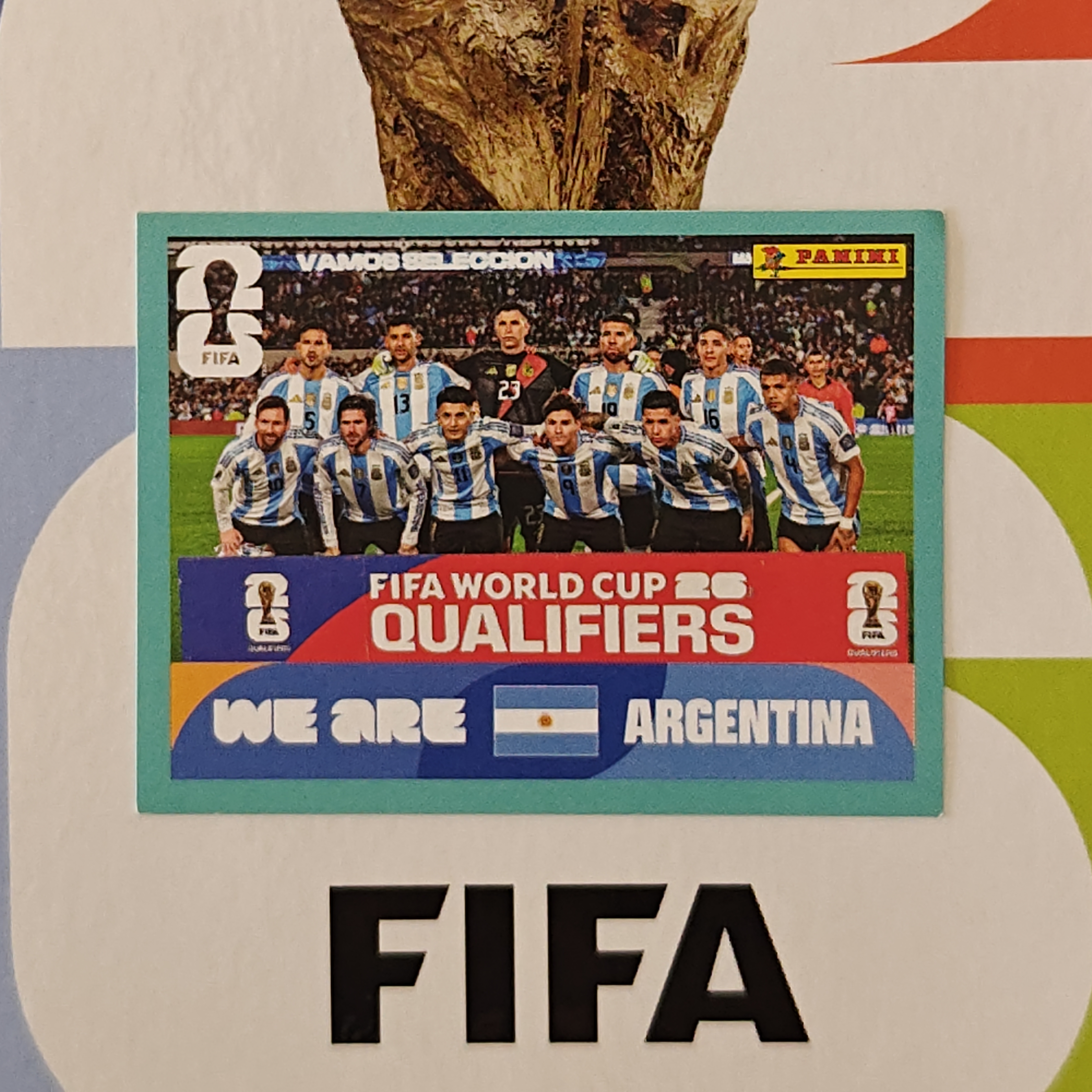ARG13 - Argentina - Team Photo - FIFA World Cup 2026™ - Panini Sticker
