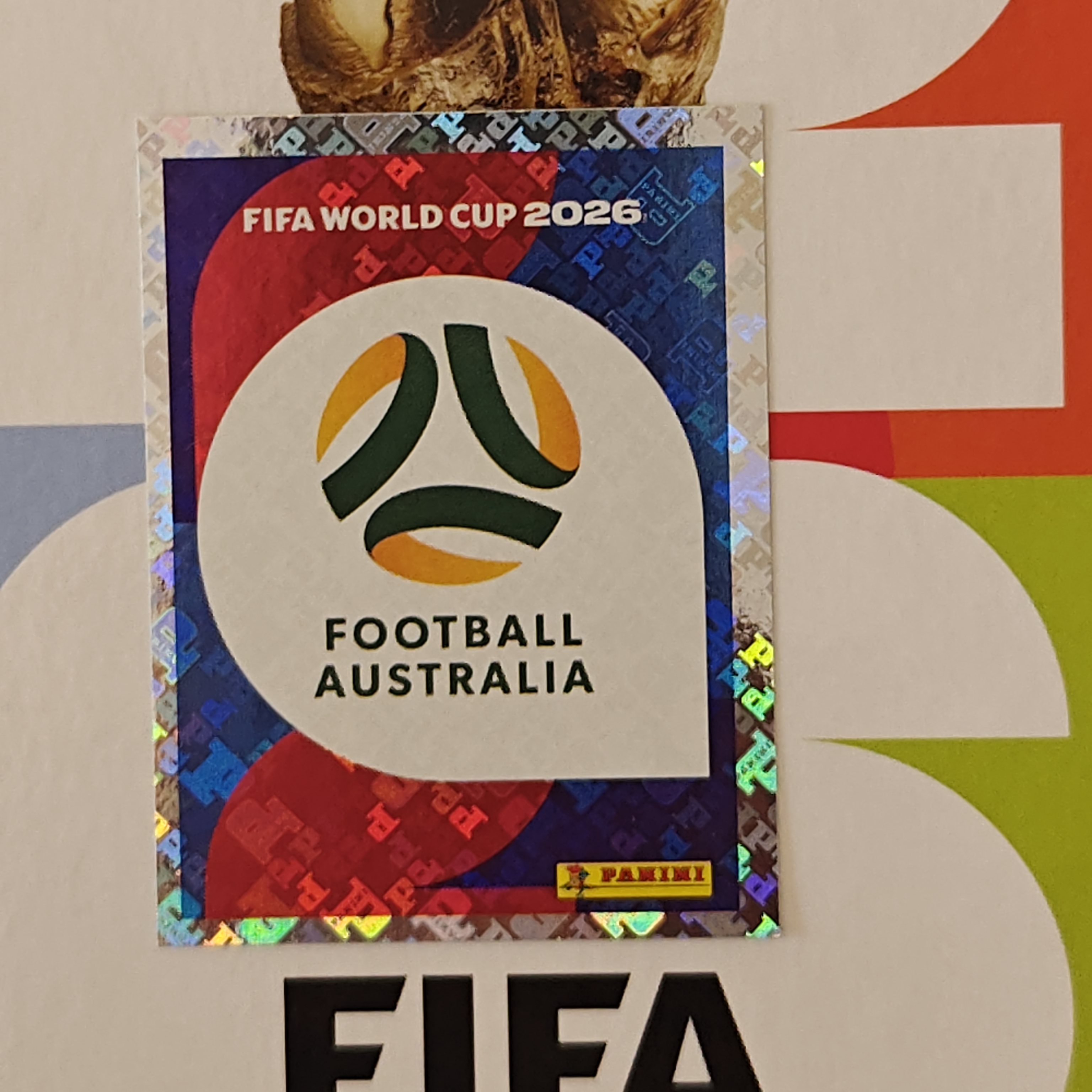 AUS1 - Australia - Emblem - FIFA World Cup 2026™ - Panini Foil Sticker