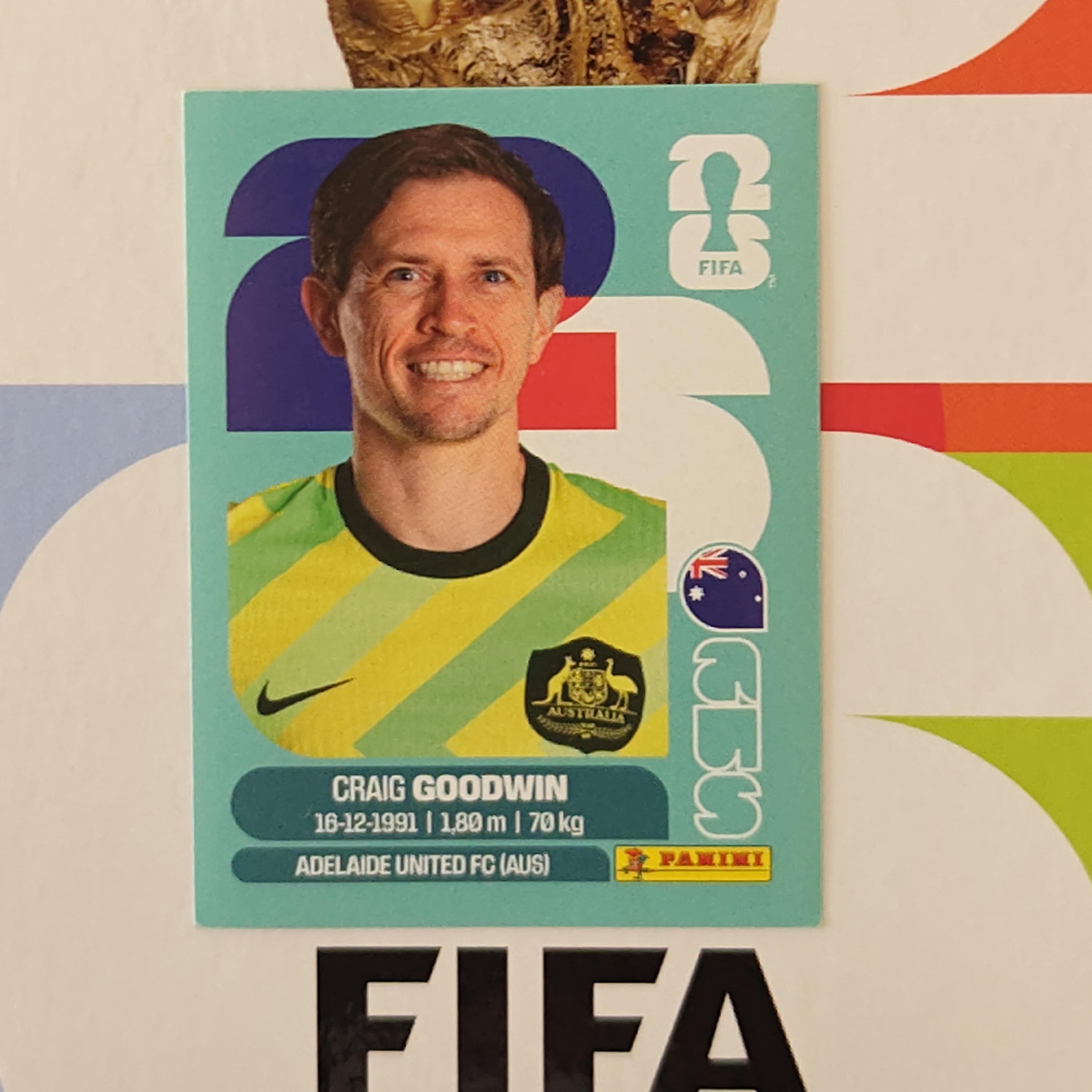AUS17 - Australia - Craig Goodwin - FIFA World Cup 2026™ - Panini Sticker