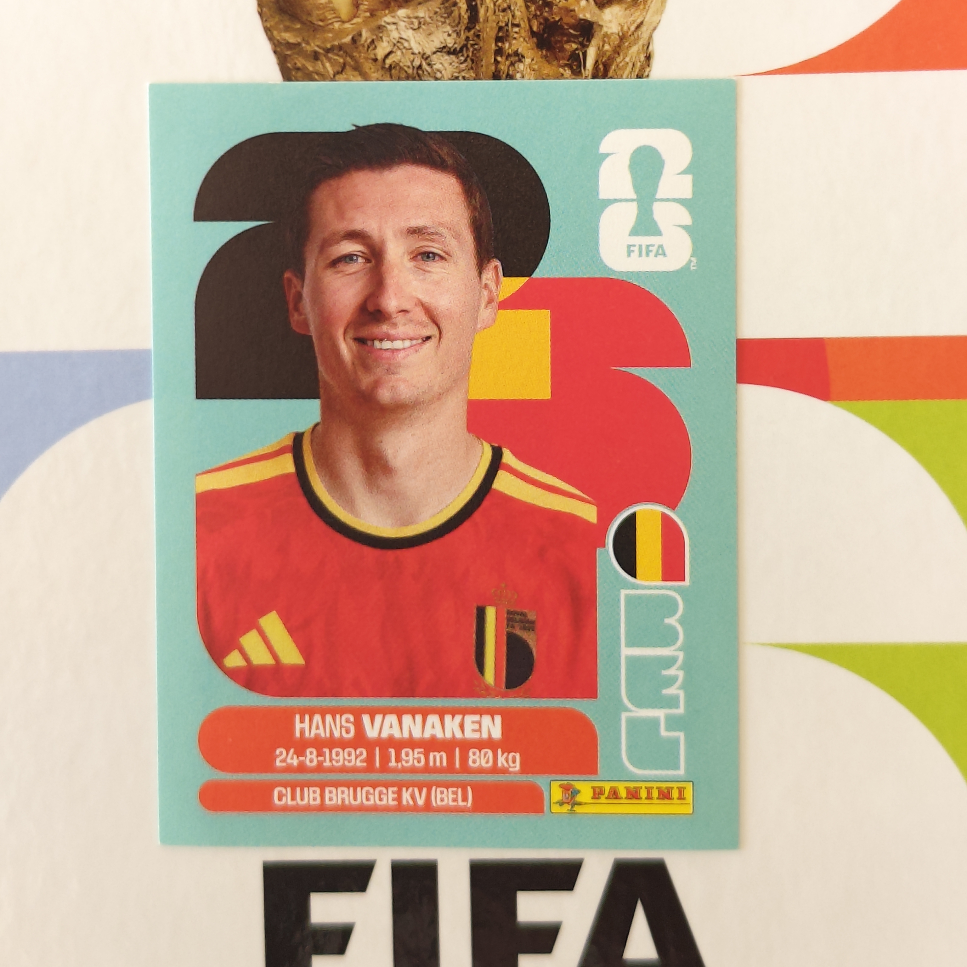 BEL14 - Belgium - Hans Vanaken - FIFA World Cup 2026™ - Panini Sticker