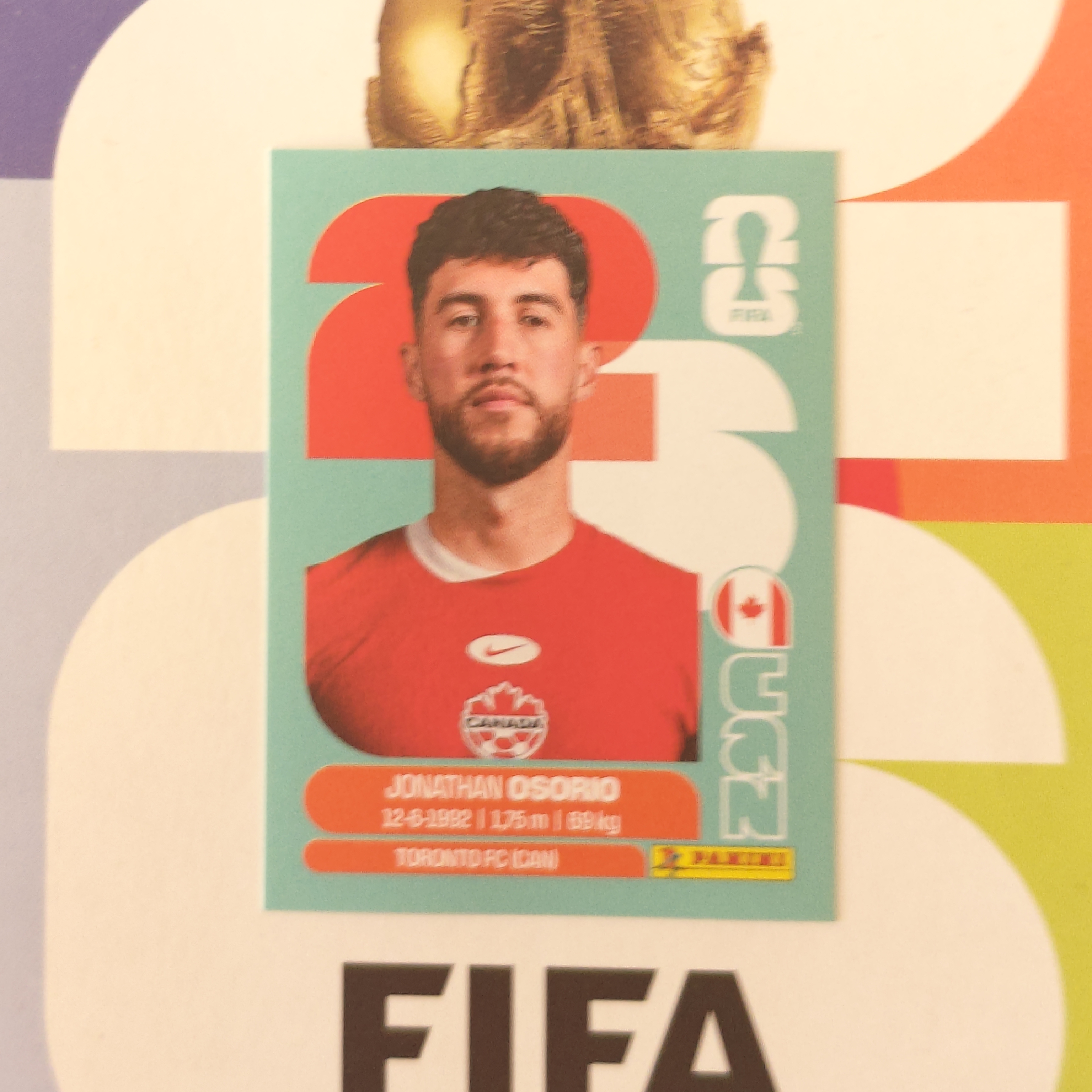 CAN12 - Canada - Jonathan Osorio - FIFA World Cup 2026™ - Panini Sticker