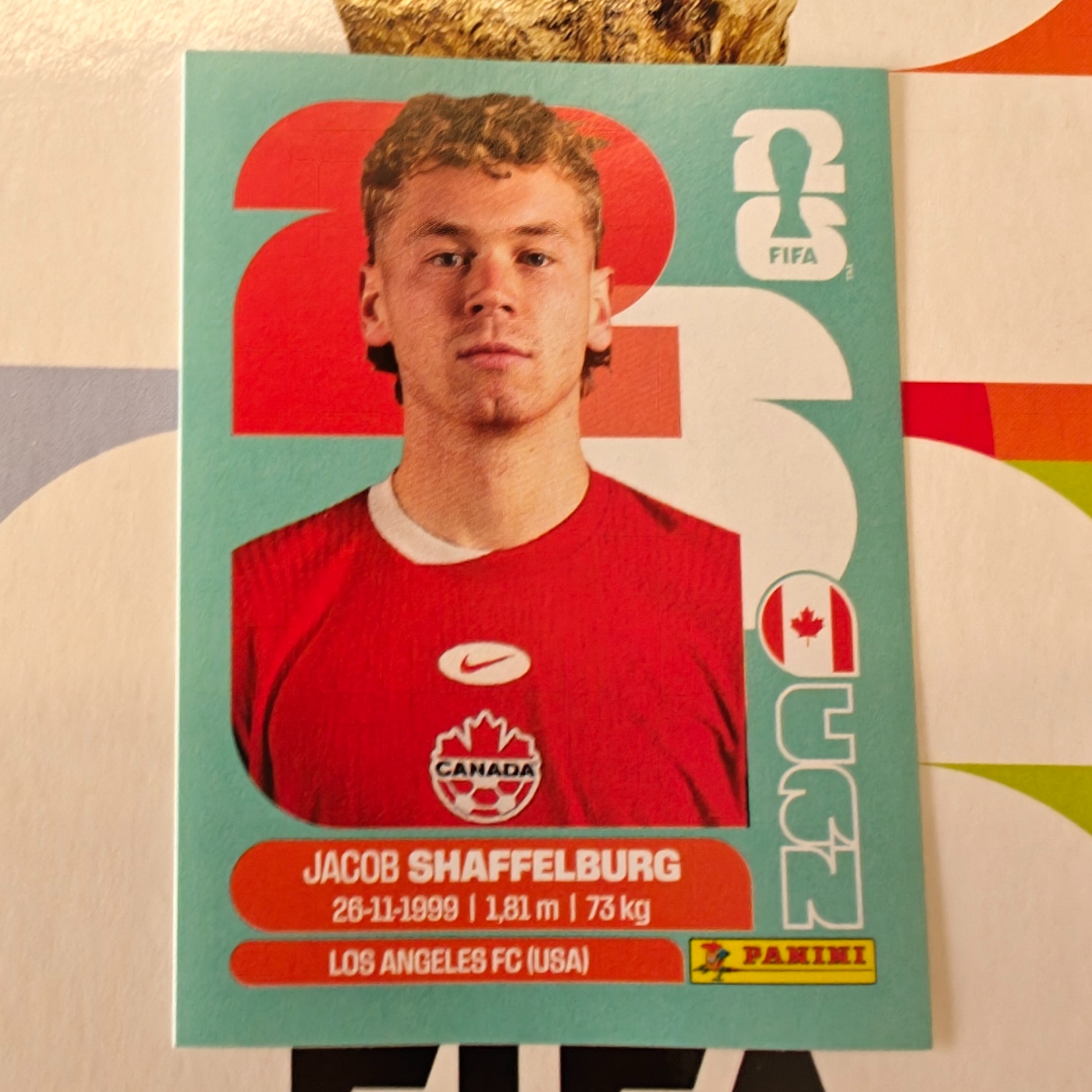 CAN14 - Canada - Jacob Shaffelburg - FIFA World Cup 2026™ - Panini Sticker