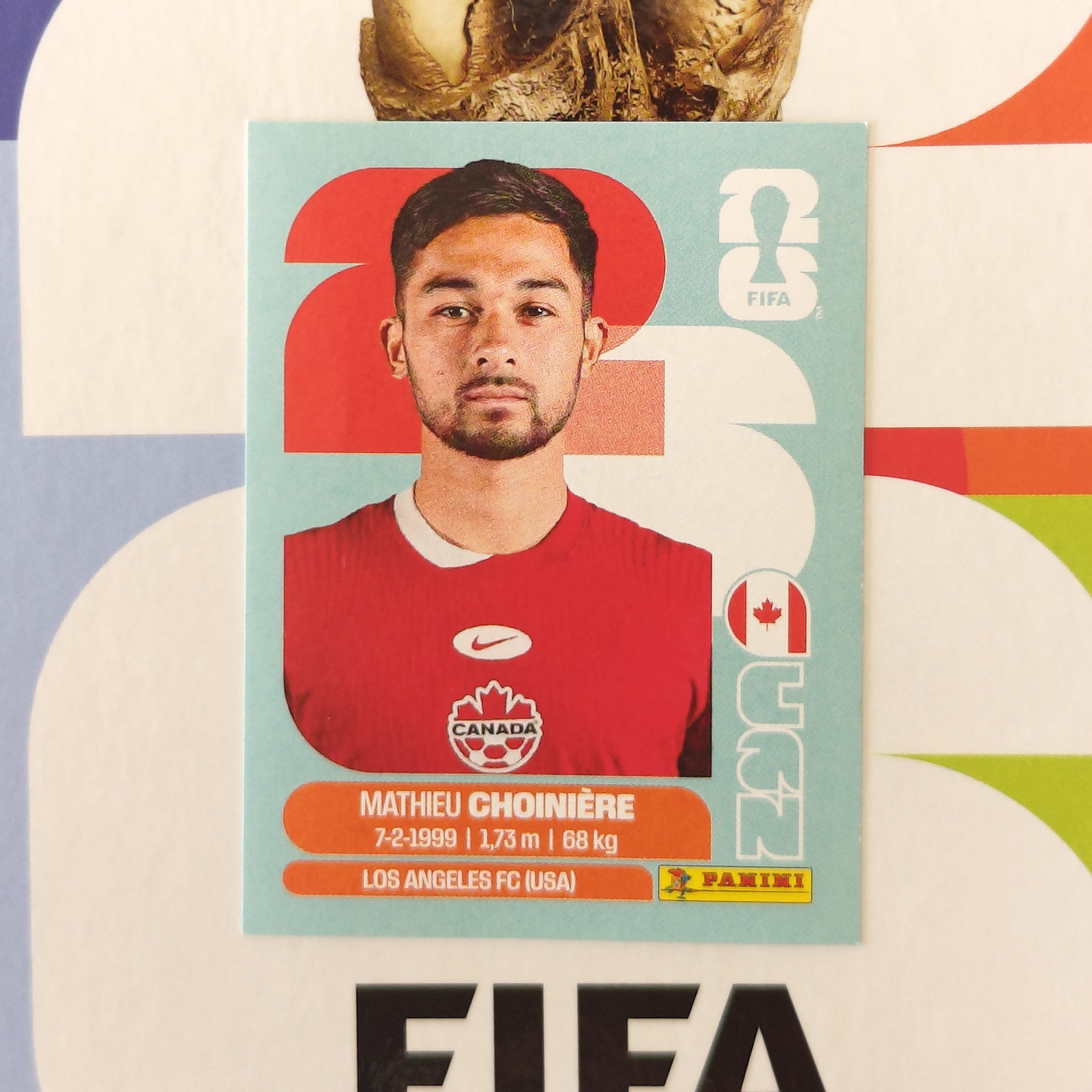 CAN15 - Canada - Mathieu Choinière - FIFA World Cup 2026™ - Panini Sticker
