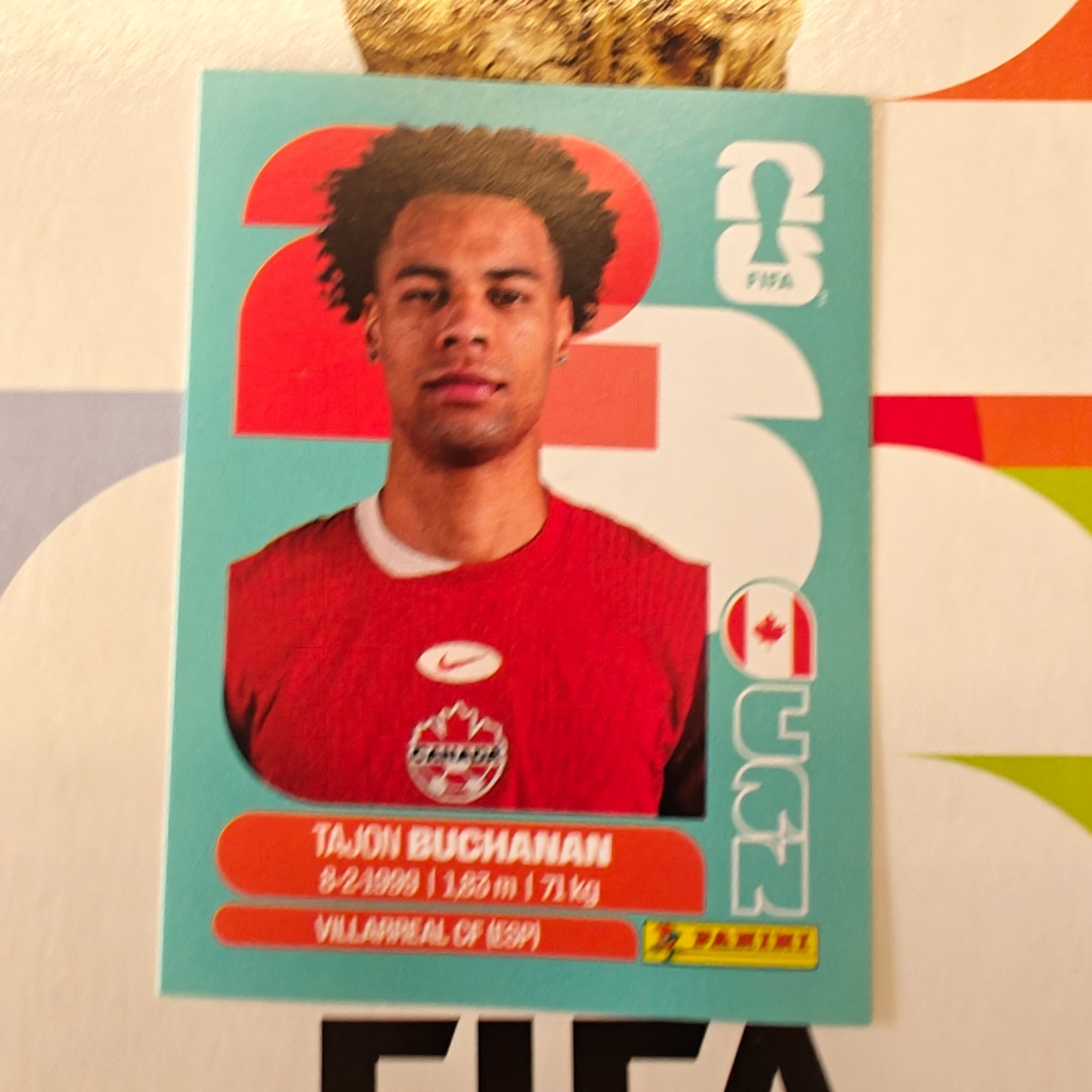 CAN17 - Canada - Tajon Buchanan - FIFA World Cup 2026™ - Panini Sticker