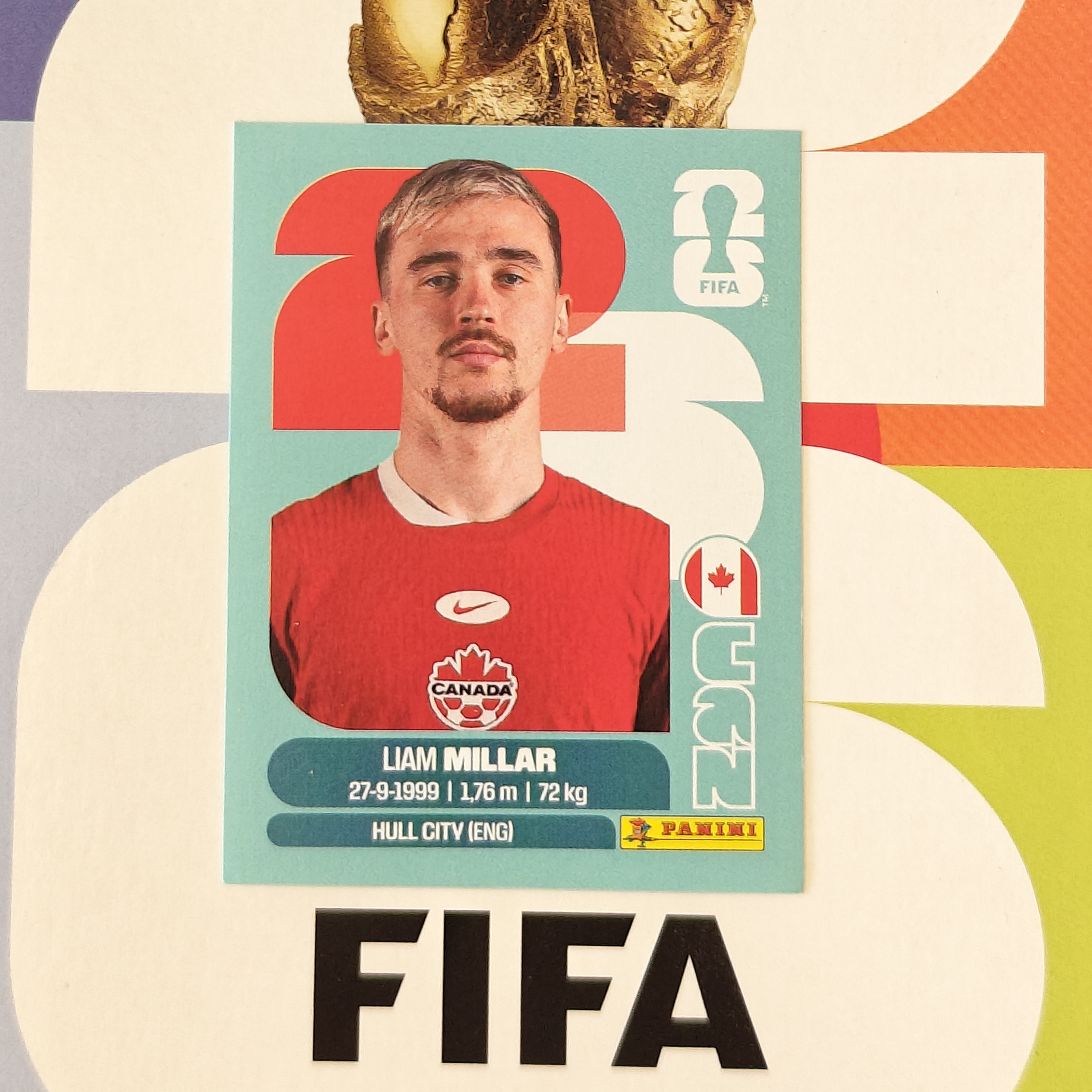 CAN18 - Canada - Liam Millar - FIFA World Cup 2026™ - Panini Sticker