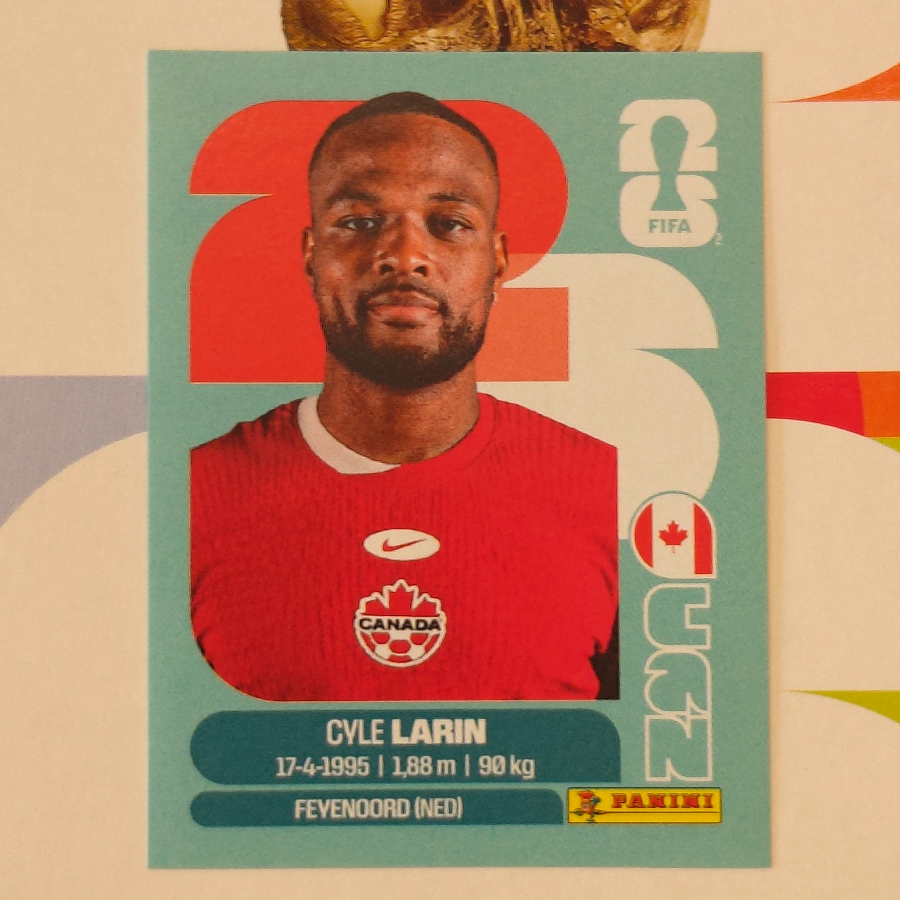 CAN19 - Canada - Cyle Larin - FIFA World Cup 2026™ - Panini Sticker