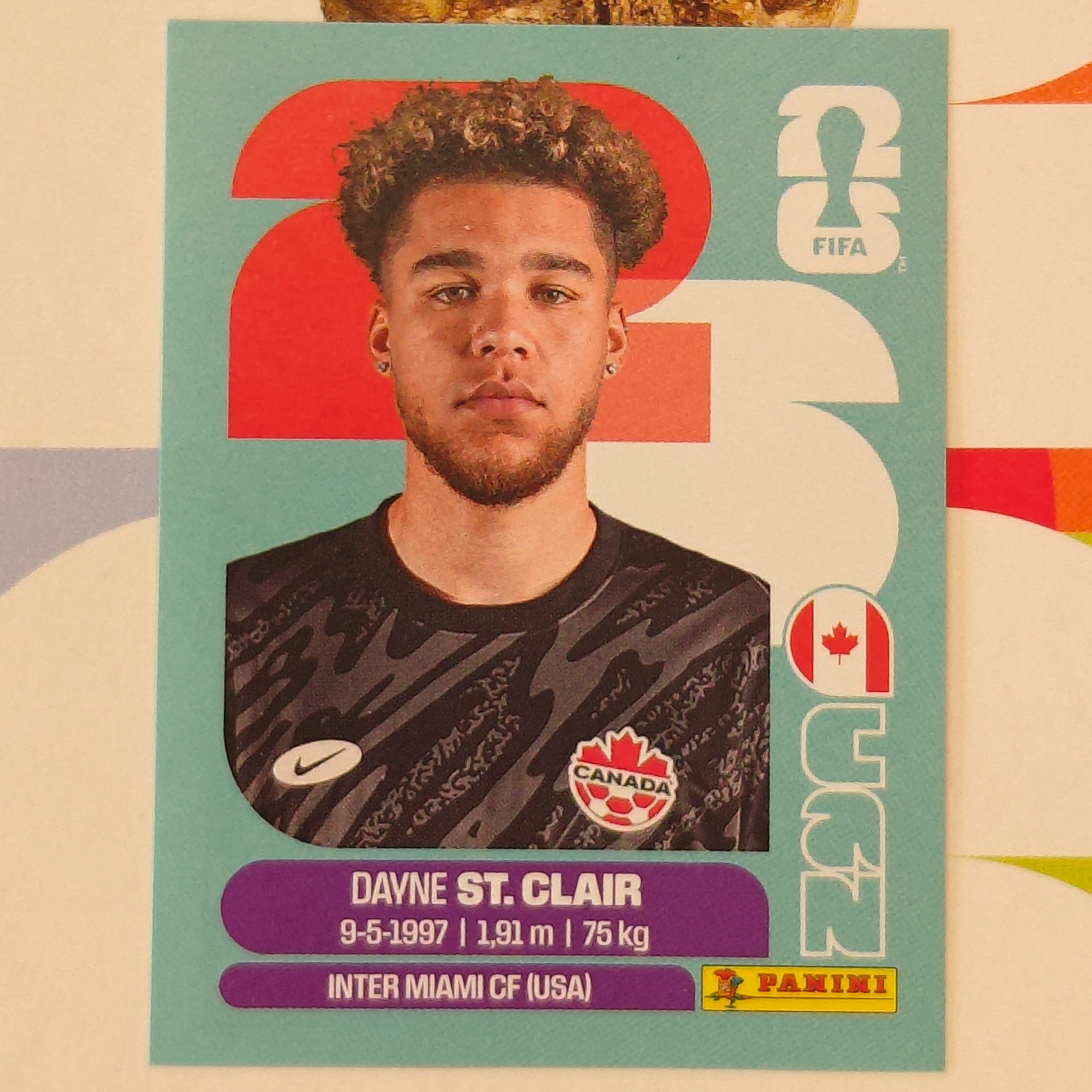 CAN2 - Canada - Dayne St.Clair - FIFA World Cup 2026™ - Panini Sticker