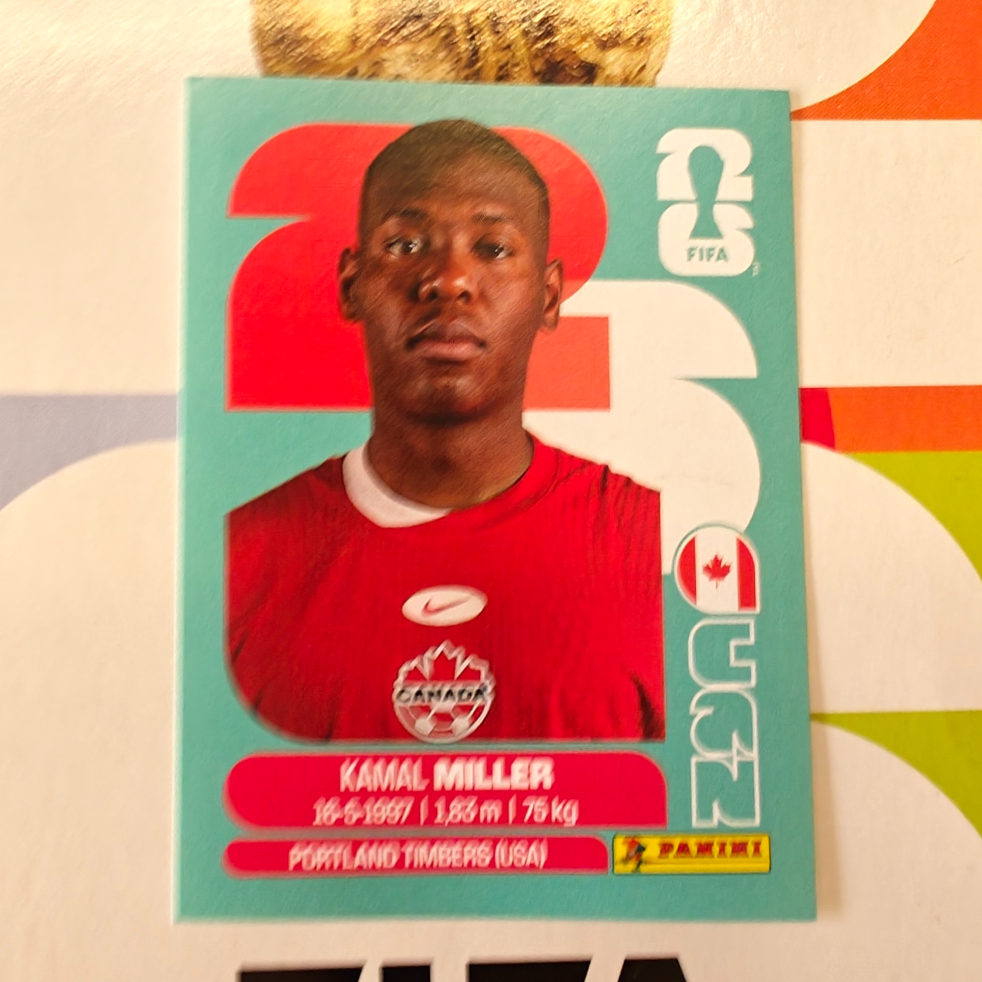 CAN9 - Canada - Kamal Miller - FIFA World Cup 2026™ - Panini Sticker