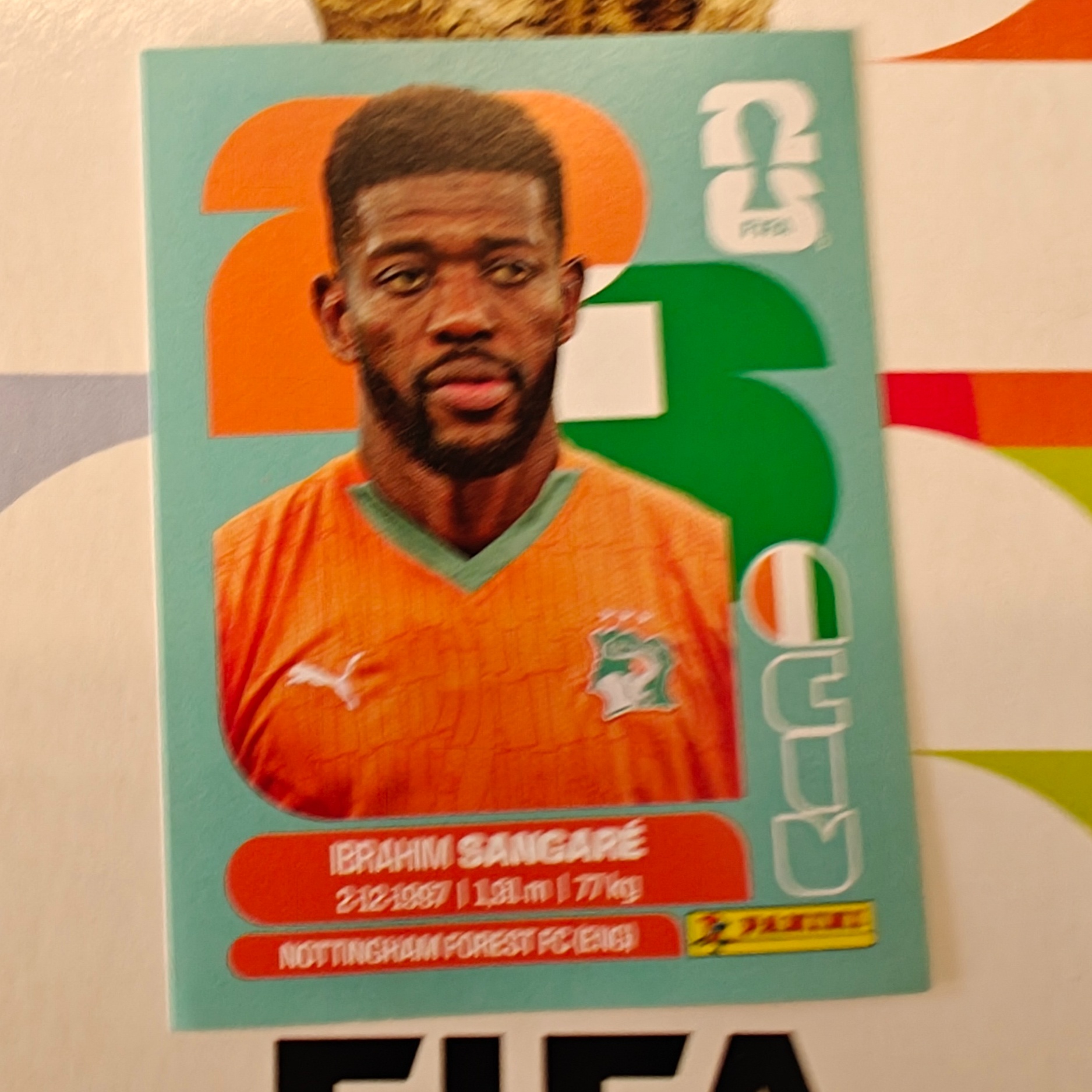 CIV12 - Ivory Coast - Ibrahim Sangare - FIFA World Cup 2026™ - Panini Sticker