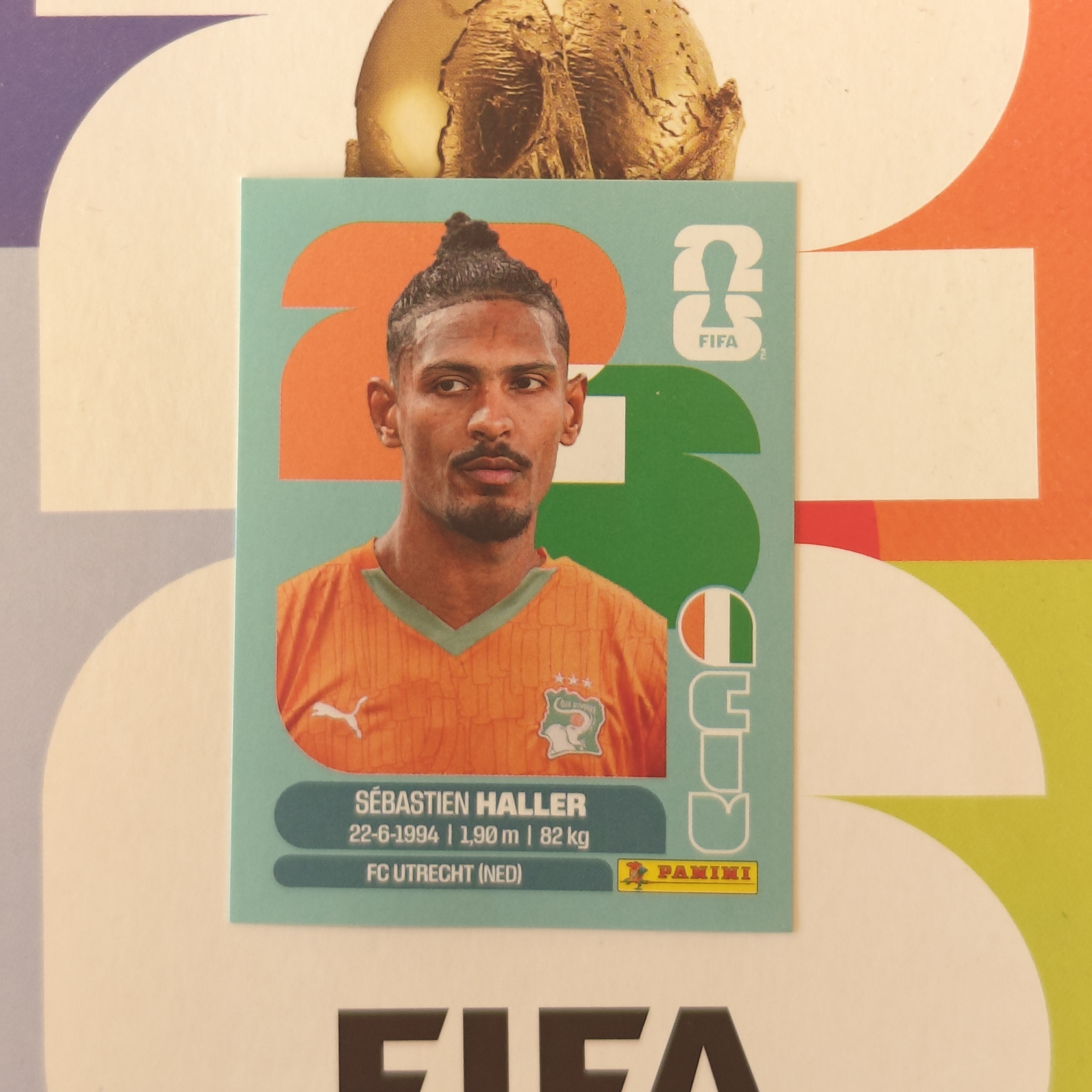 CIV16 - Ivory Coast - Sébastien Haller - FIFA World Cup 2026™ - Panini Sticker