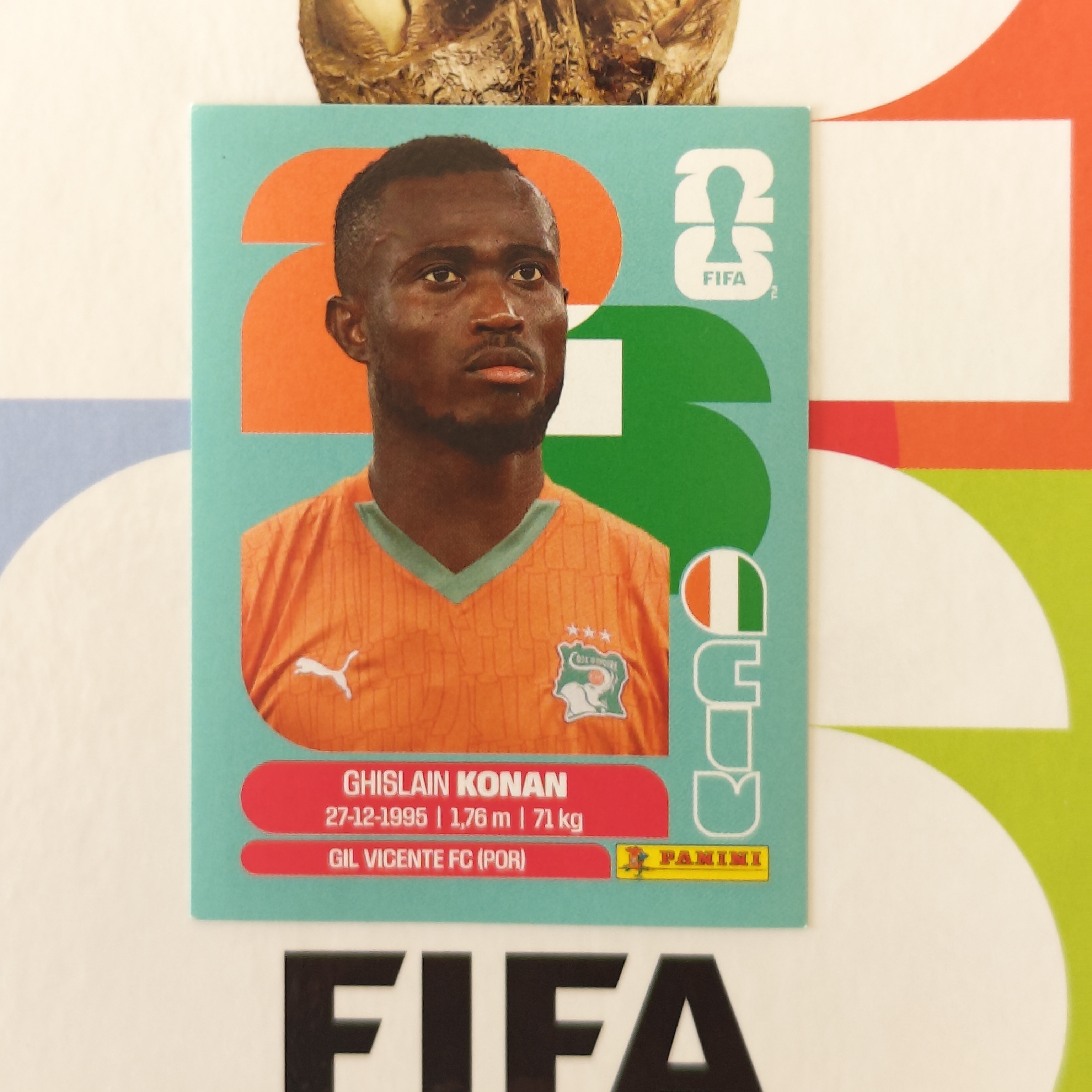 CIV3 - Ivory Coast - Ghislain Konan - FIFA World Cup 2026™ - Panini Sticker