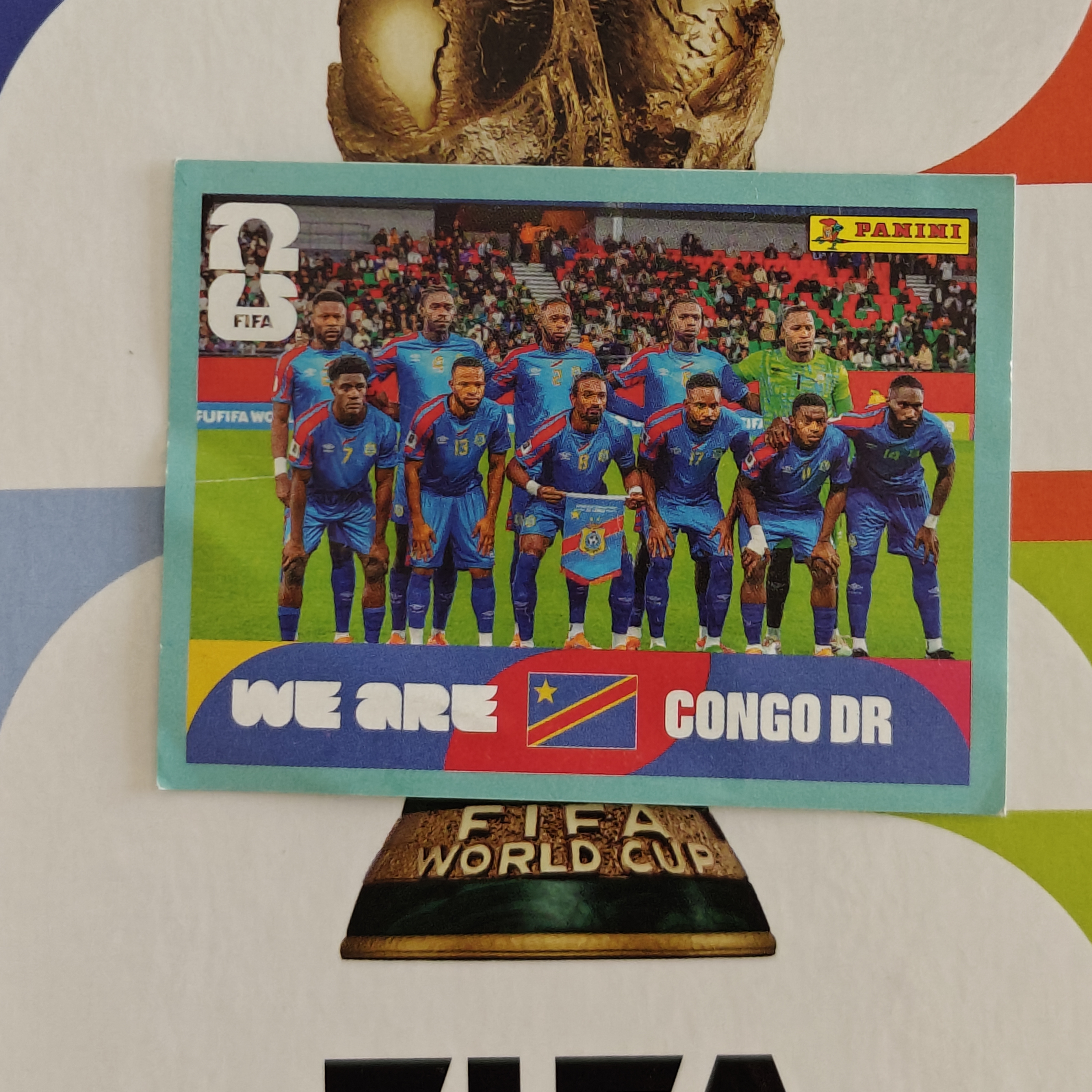 COD13 - Congo DR - Team Photo - FIFA World Cup 2026™ - Panini Sticker