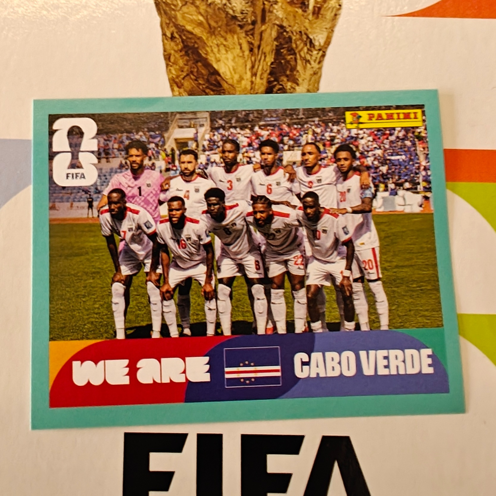 CPV13 - Cape Verde - Team Photo - FIFA World Cup 2026™ - Panini Sticker