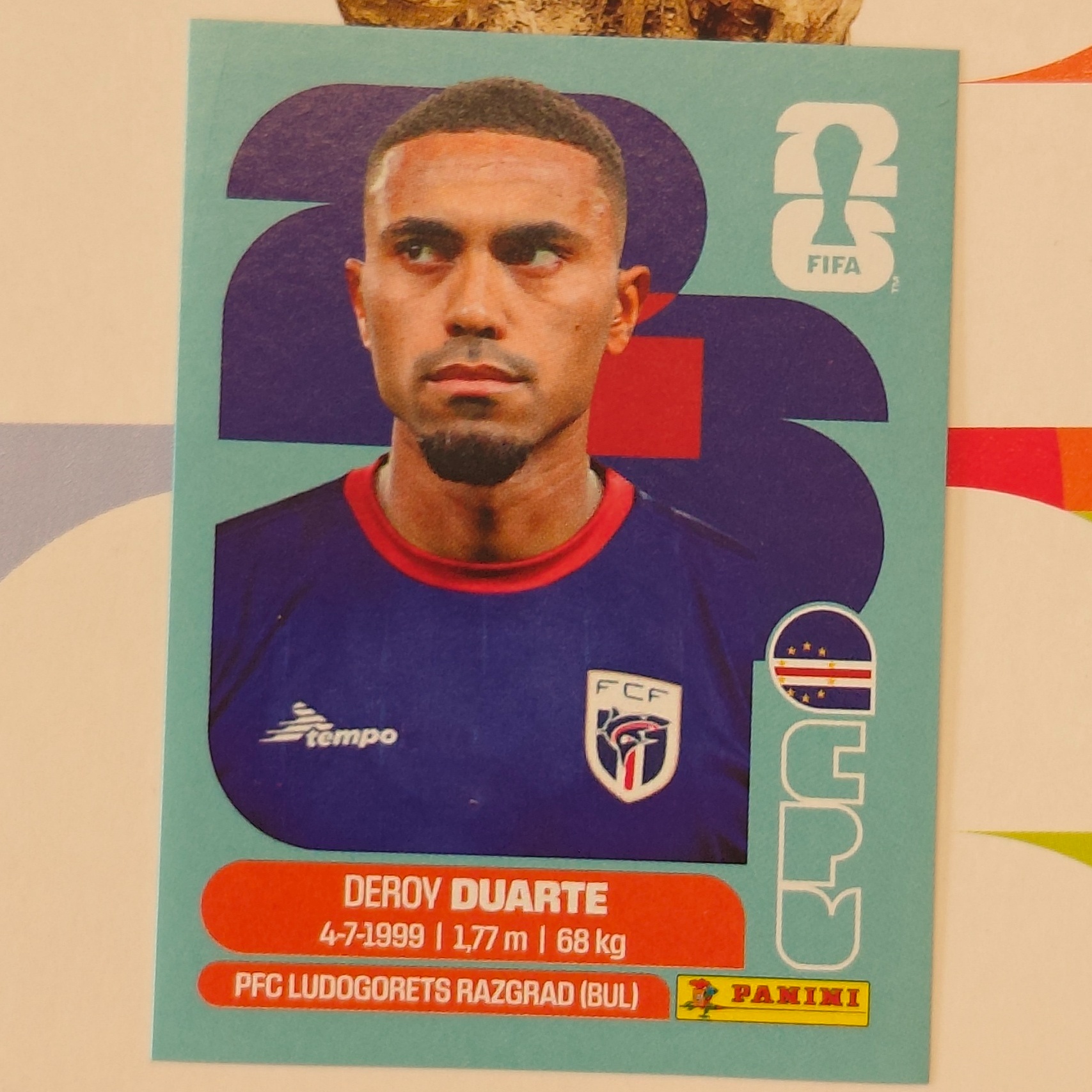 CPV14 - Cape Verde - Deroy Duarte - FIFA World Cup 2026™ - Panini Sticker