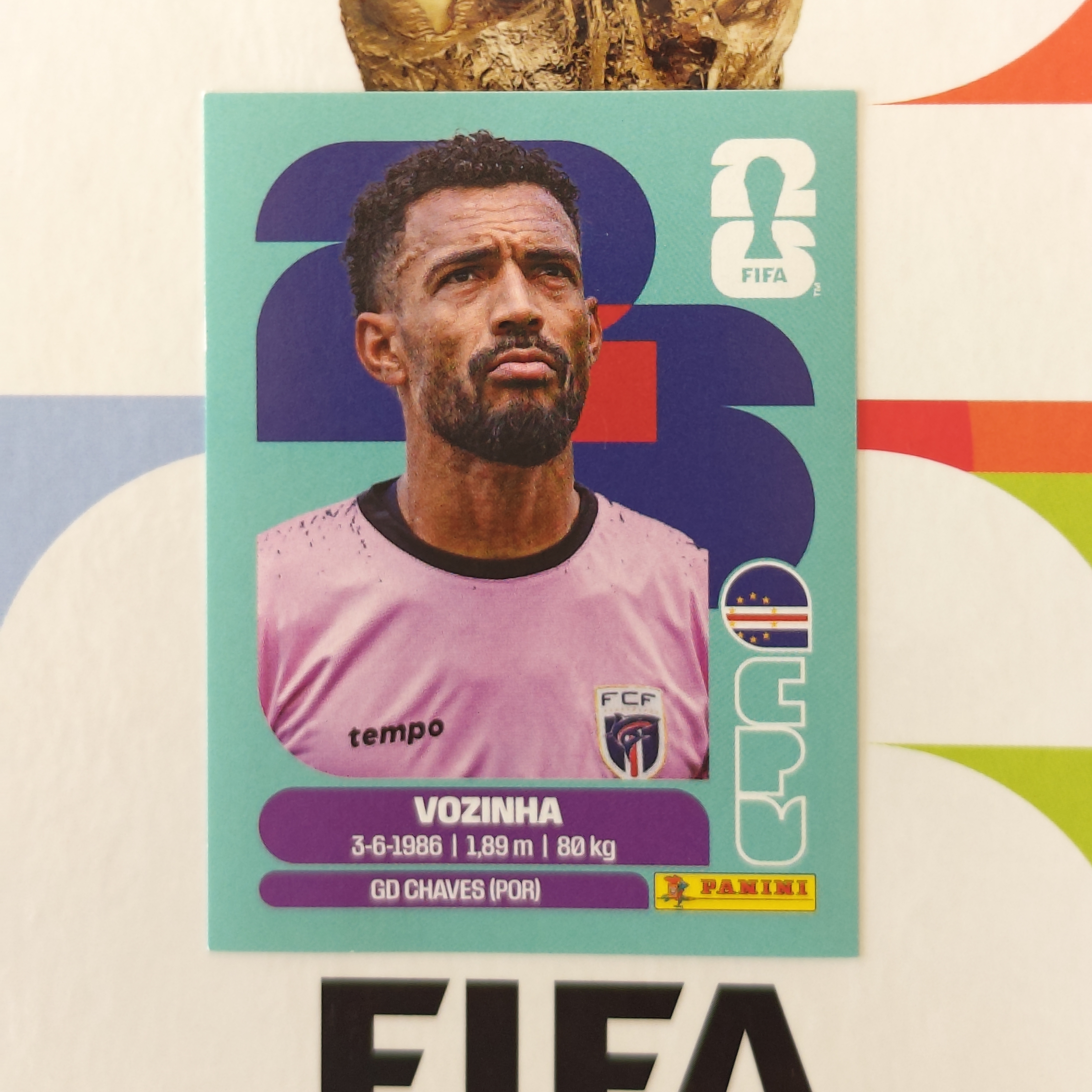 CPV2 - Cape Verde - Vozinha - FIFA World Cup 2026™ - Panini Sticker