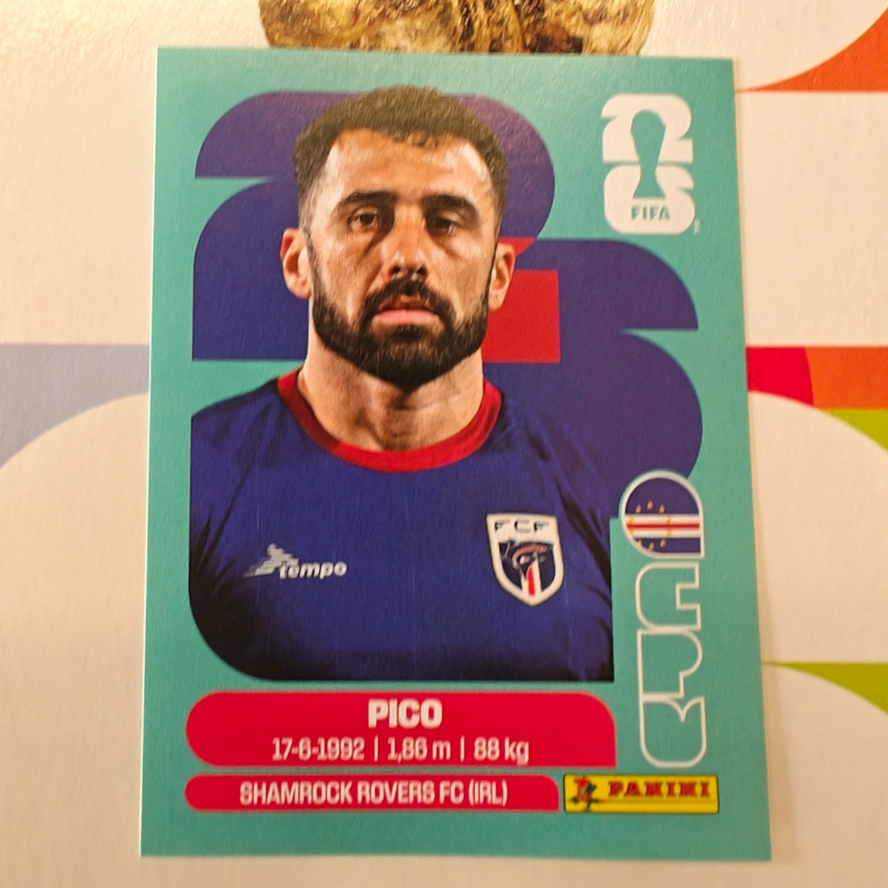 CPV4 - Cape Verde - Pico - FIFA World Cup 2026™ - Panini Sticker
