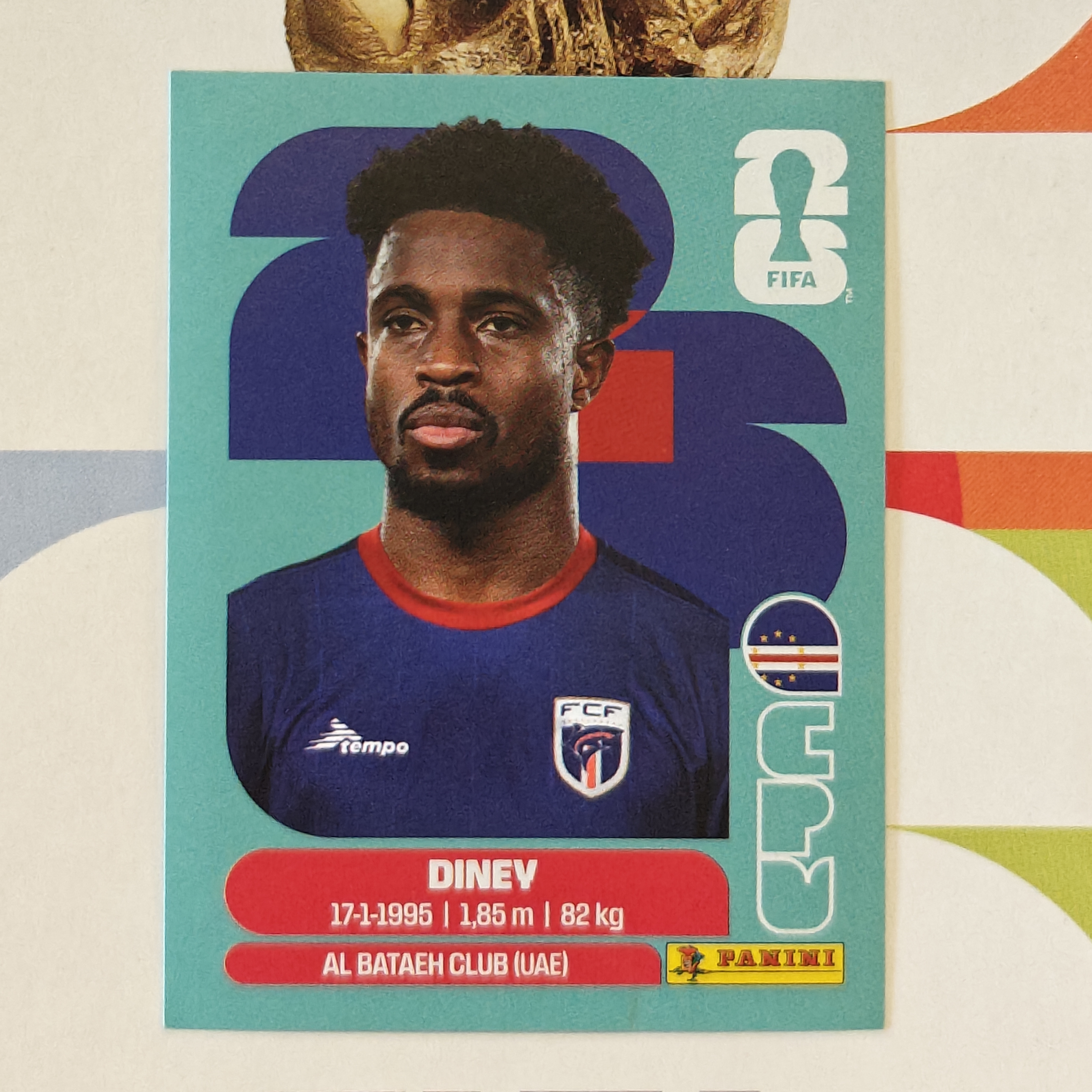 CPV5 - Cape Verde - Diney - FIFA World Cup 2026™ - Panini Sticker