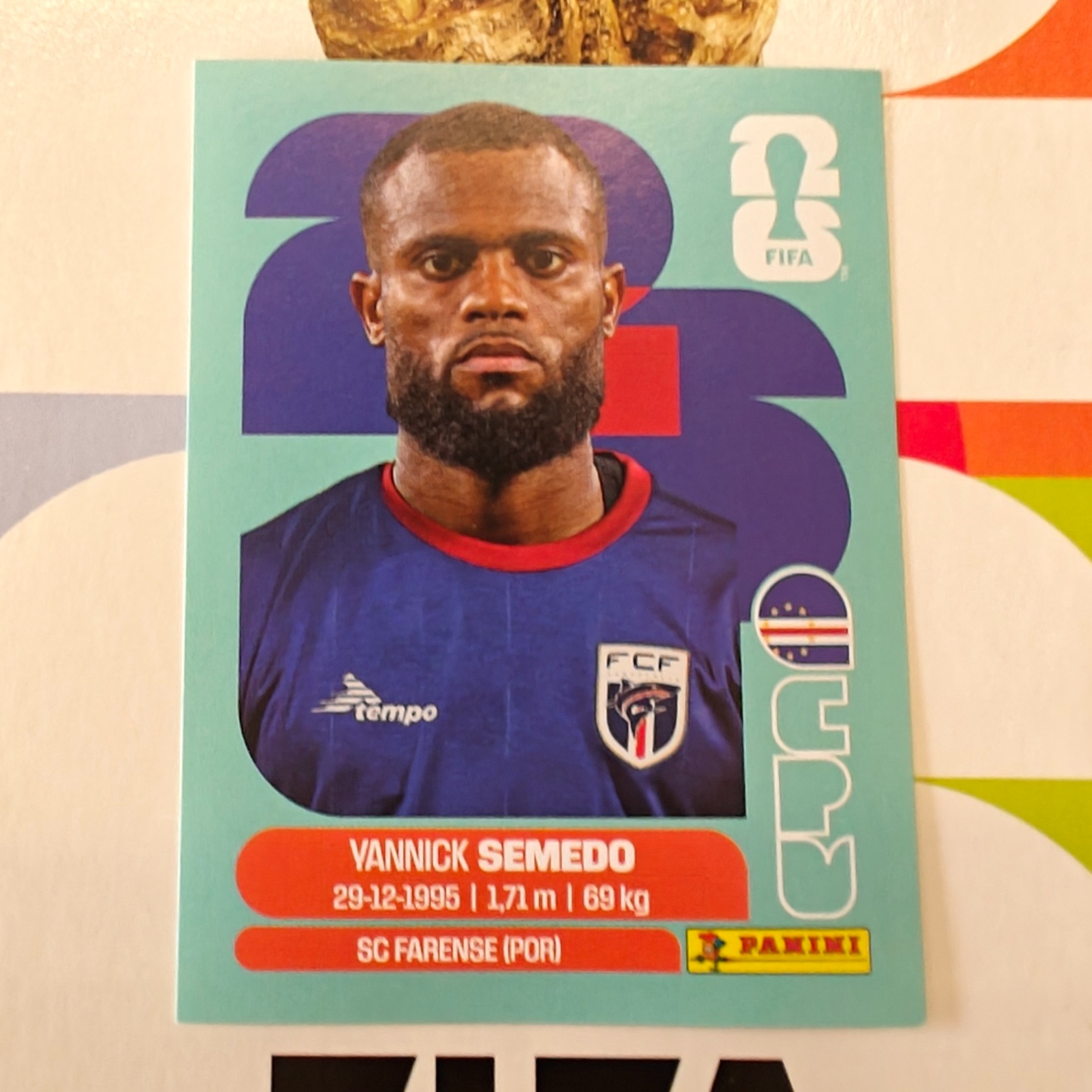 CPV9 - Cape Verde - Yannick Semedo - FIFA World Cup 2026™ - Panini Sticker