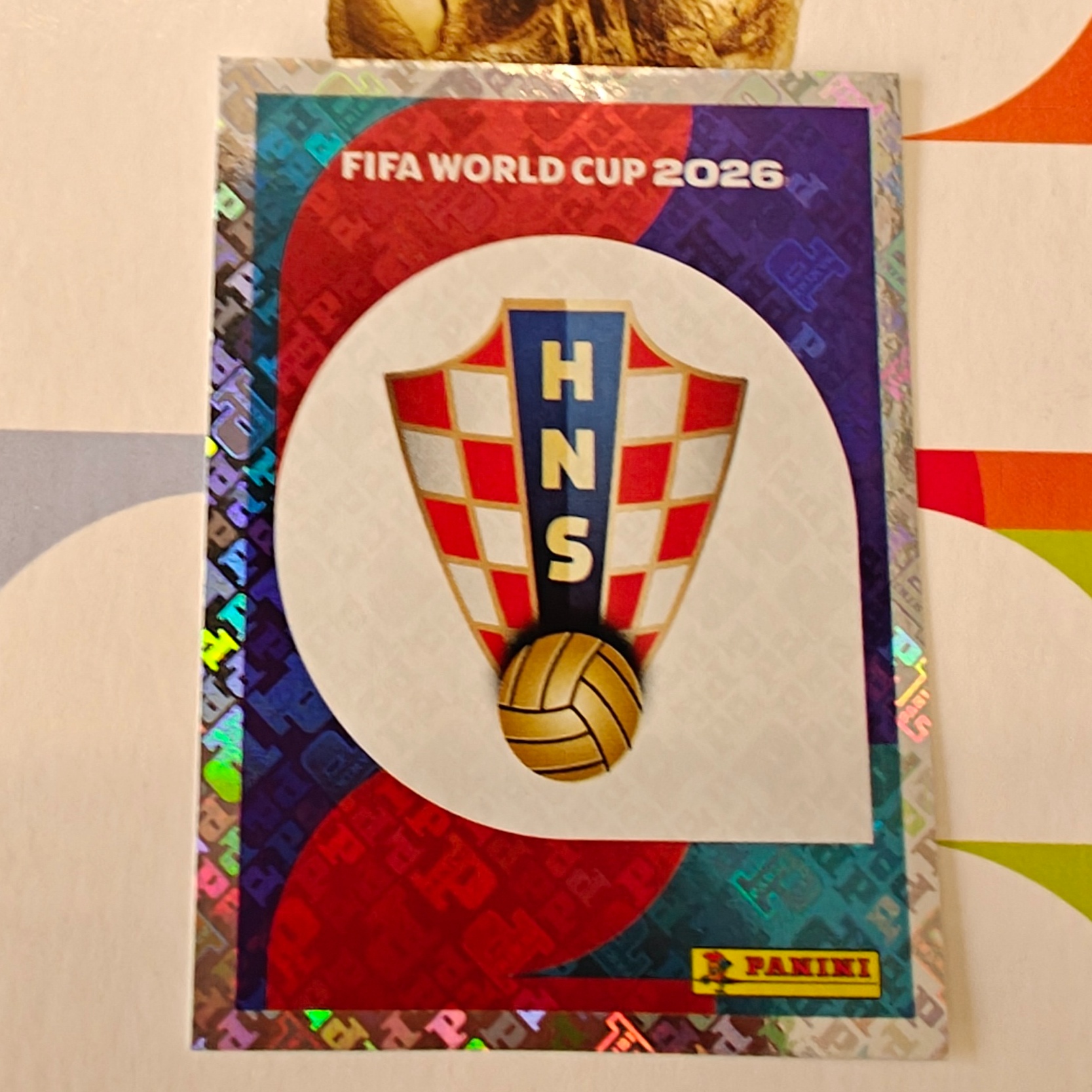 CRO1 - Croatia - Emblem - FIFA World Cup 2026™ - Panini Foil Sticker