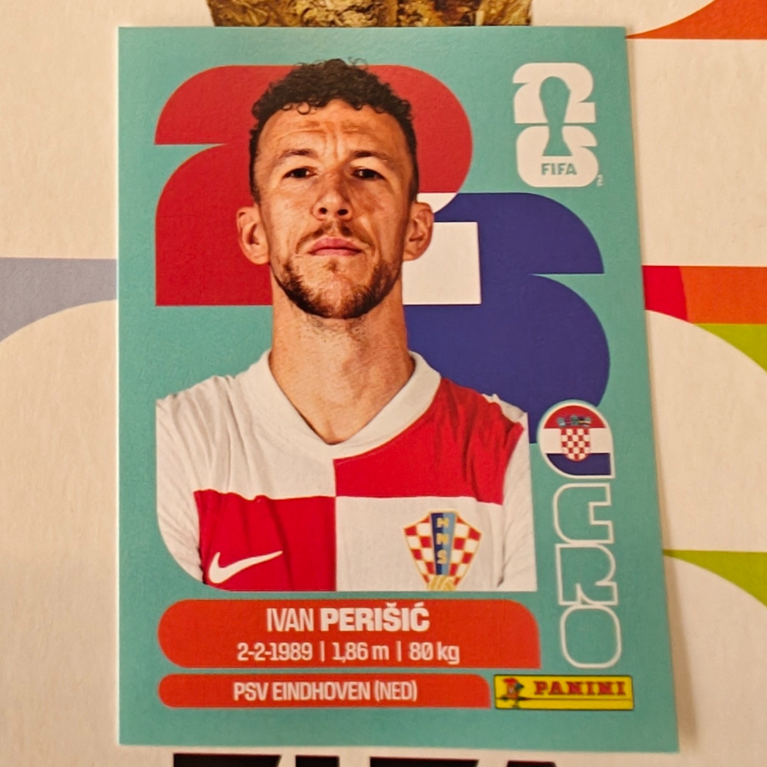 CRO16 - Croatia - Ivan Perišić - FIFA World Cup 2026™ - Panini Sticker