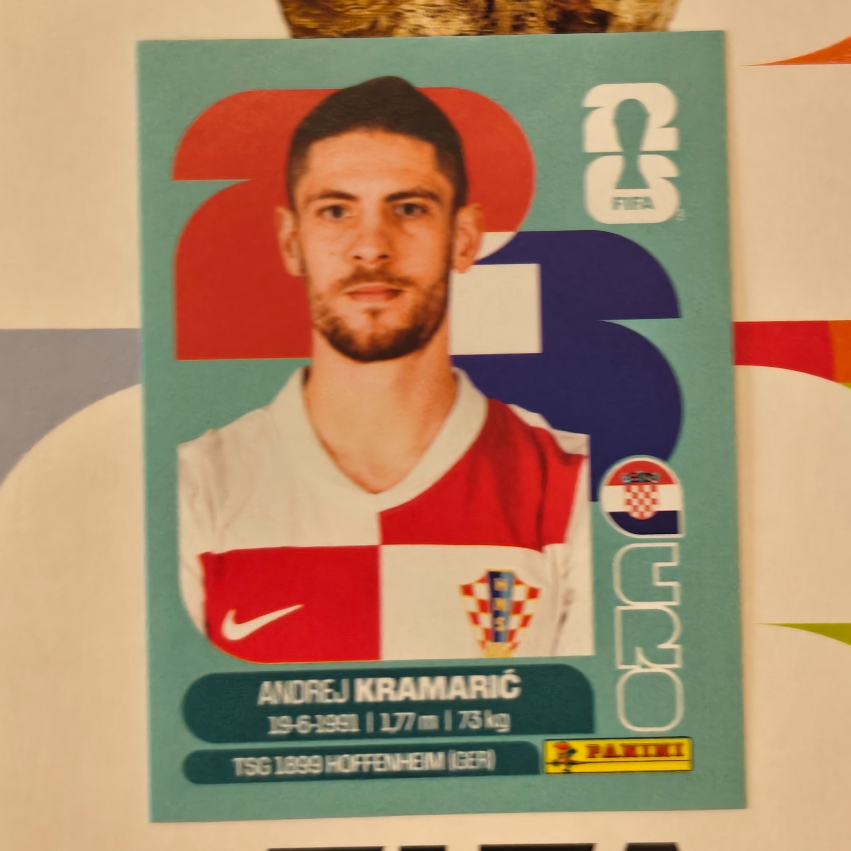 CRO19 - Croatia - Andrej Kramarić - FIFA World Cup 2026™ - Panini Sticker