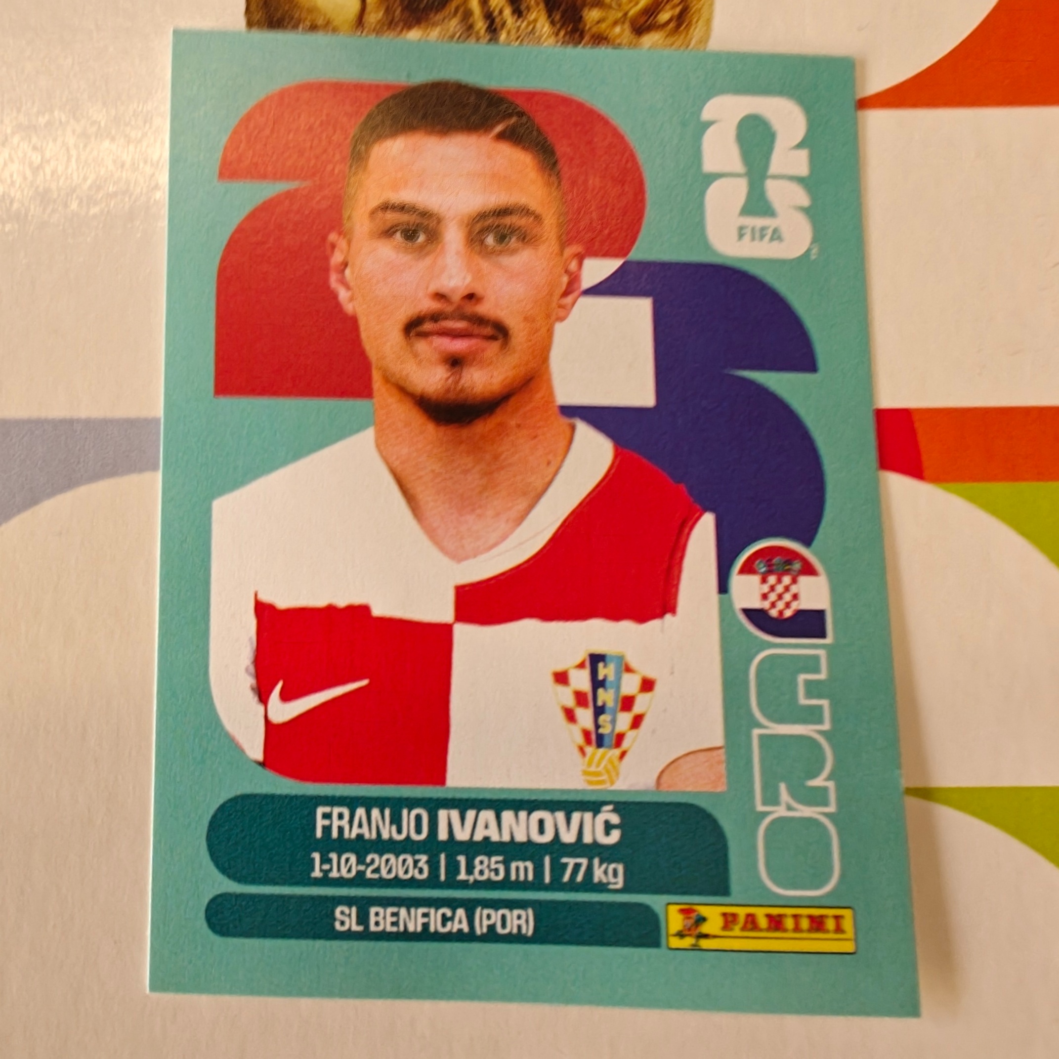 CRO20 - Croatia - Franjo Ivanovic - FIFA World Cup 2026™ - Panini Sticker