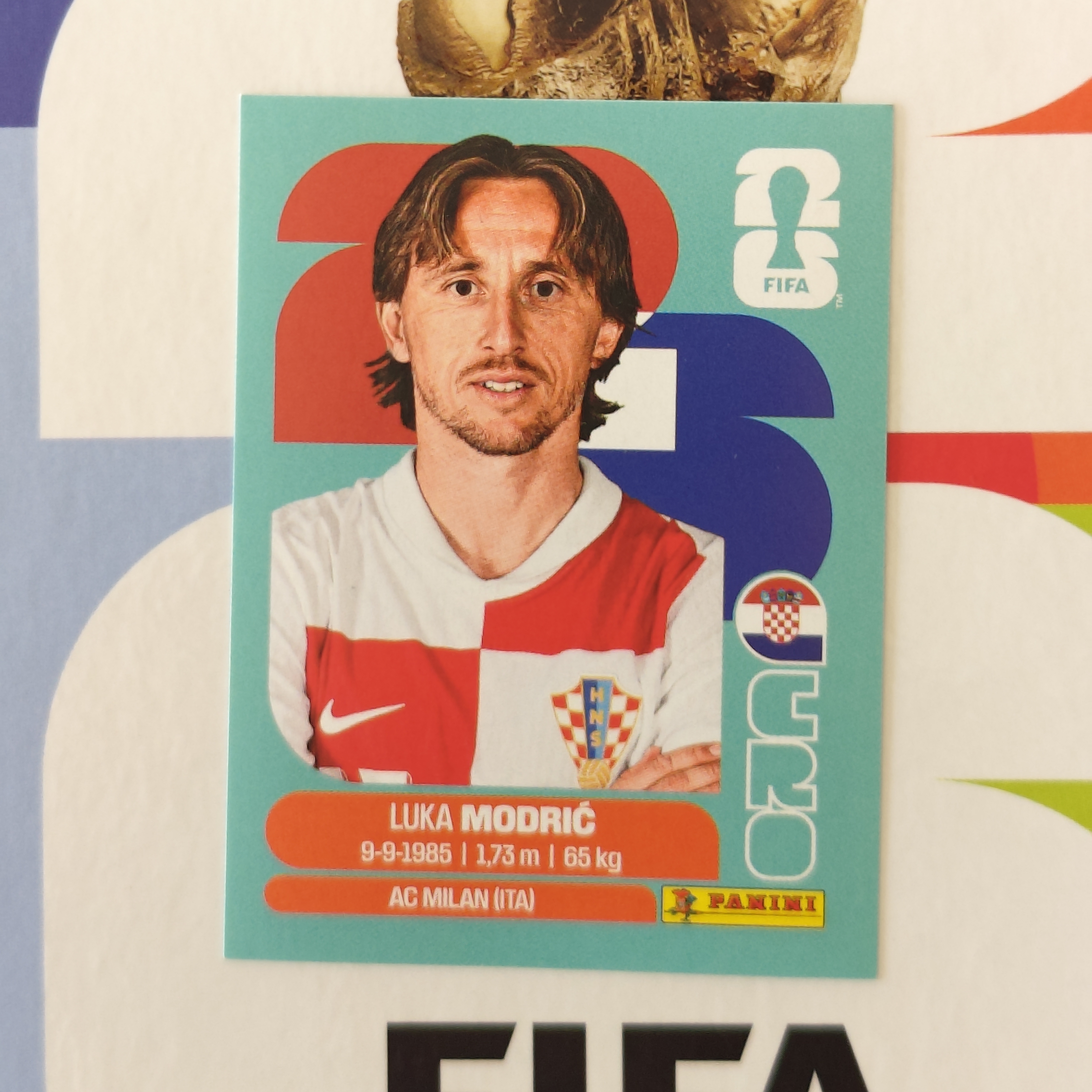 CRO9 - Croatia - Luka Modrić - FIFA World Cup 2026™ - Panini Sticker