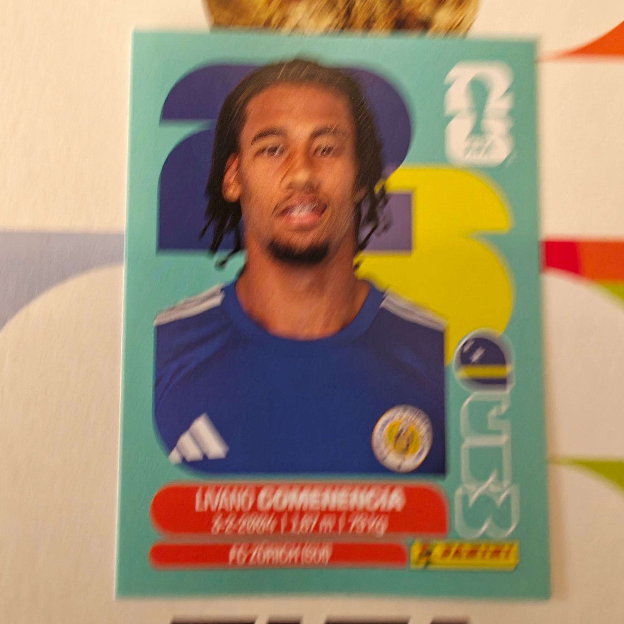 CUW9 - Curaçao - Livano Comenencia - FIFA World Cup 2026™ - Panini Sticker