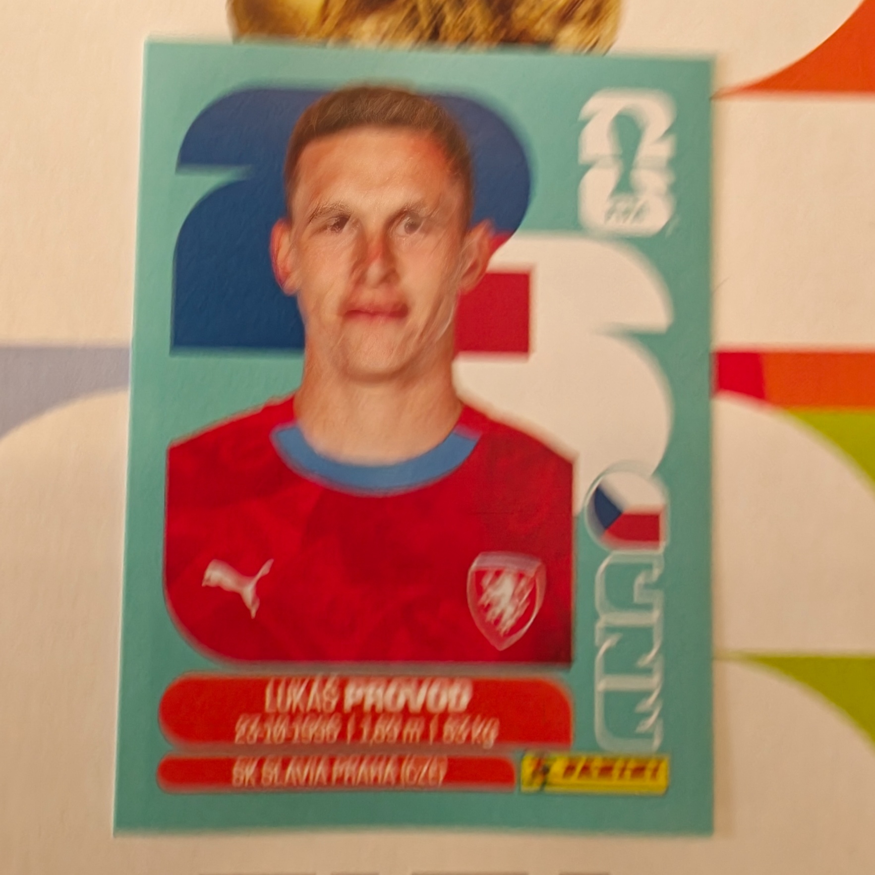 CZE10 - Czechia - Lukas Provod - FIFA World Cup 2026™ - Panini Sticker