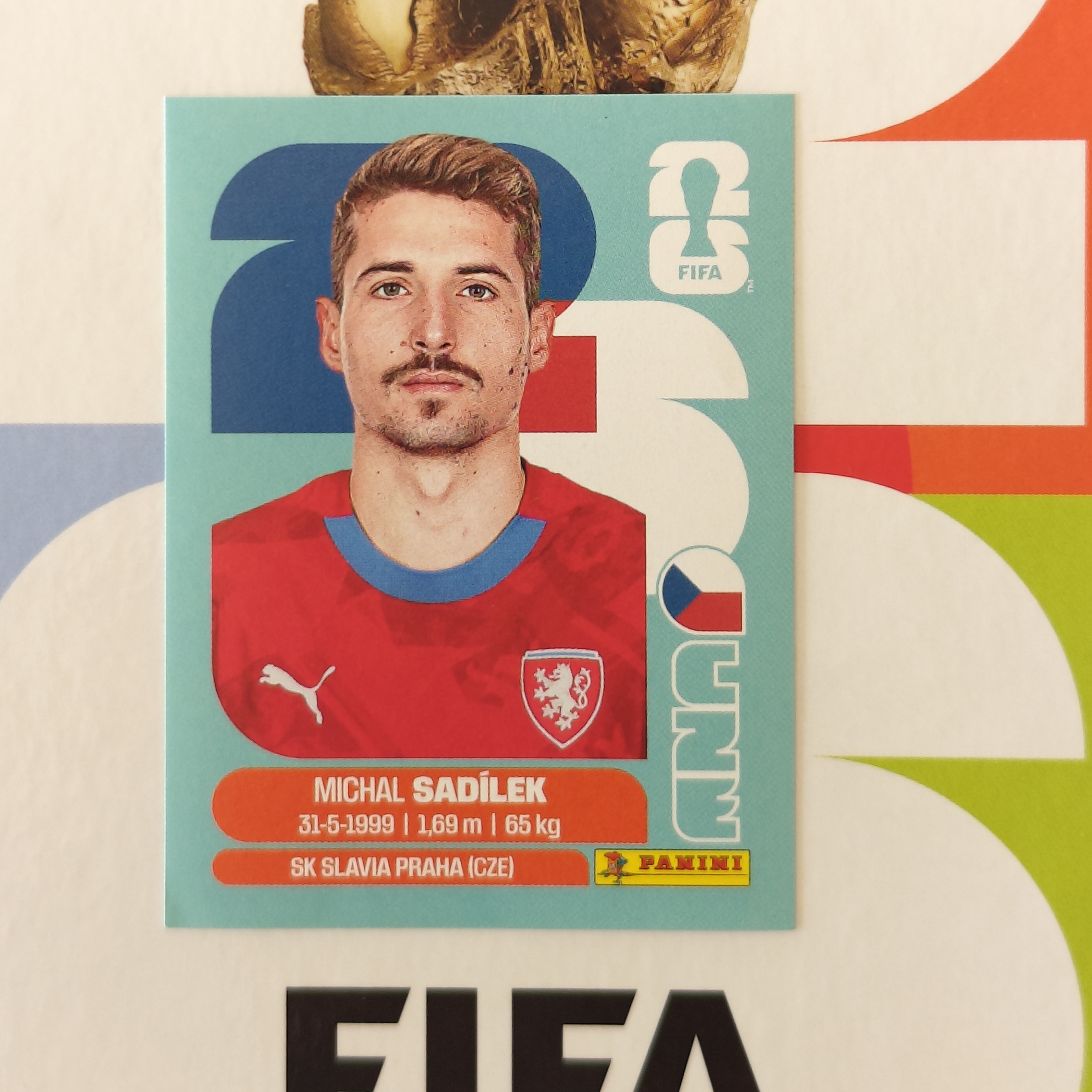 CZE9 - Czechia - Michal Sadilek - FIFA World Cup 2026™ - Panini Sticker