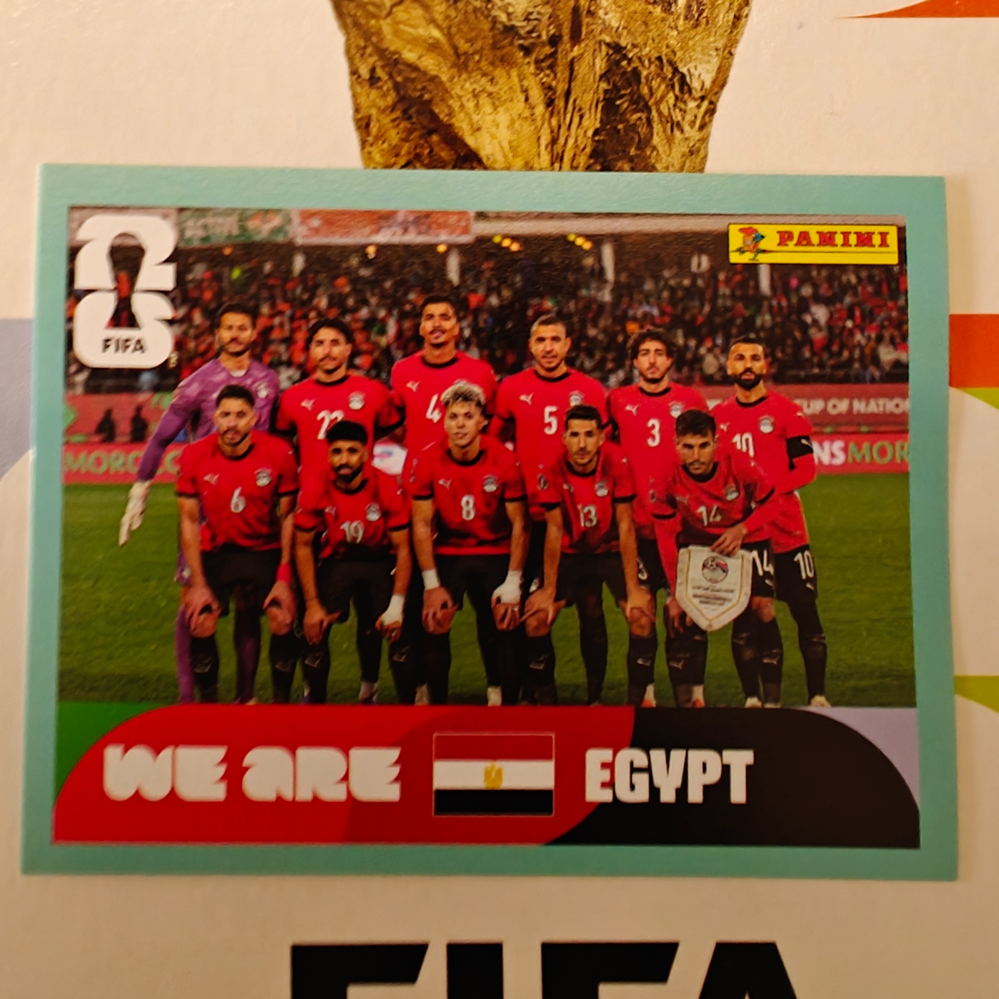 EGY13 - Egypt - Team Photo - FIFA World Cup 2026™ - Panini Sticker