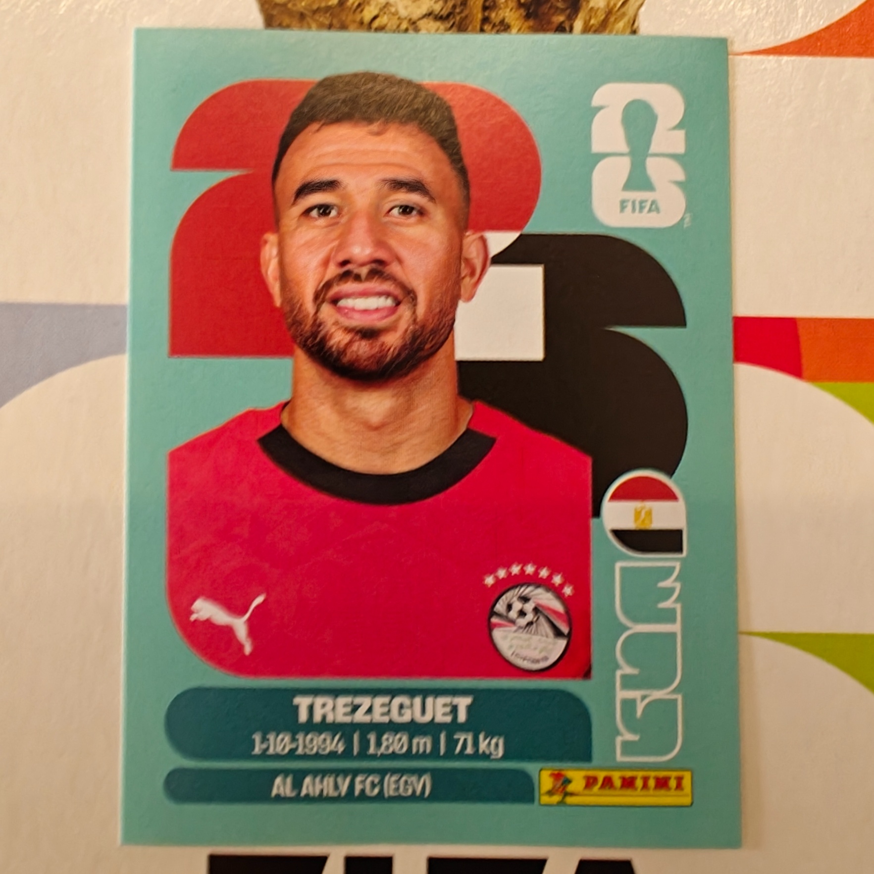 EGY19 - Egypt - Trezeguet - FIFA World Cup 2026™ - Panini Sticker