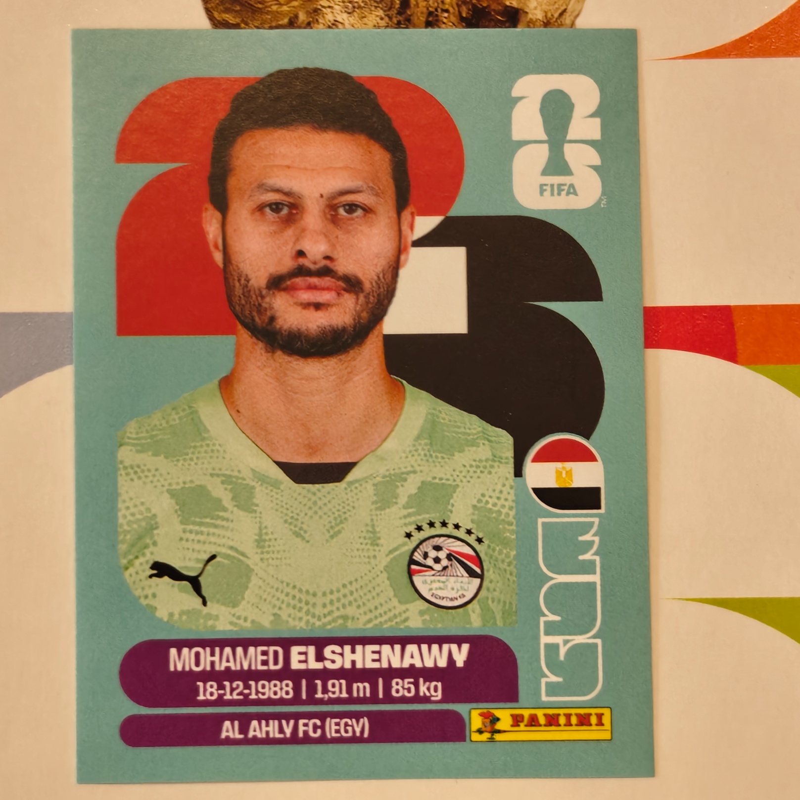EGY2 - Egypt - Mohamed El Shenawy - FIFA World Cup 2026™ - Panini Sticker
