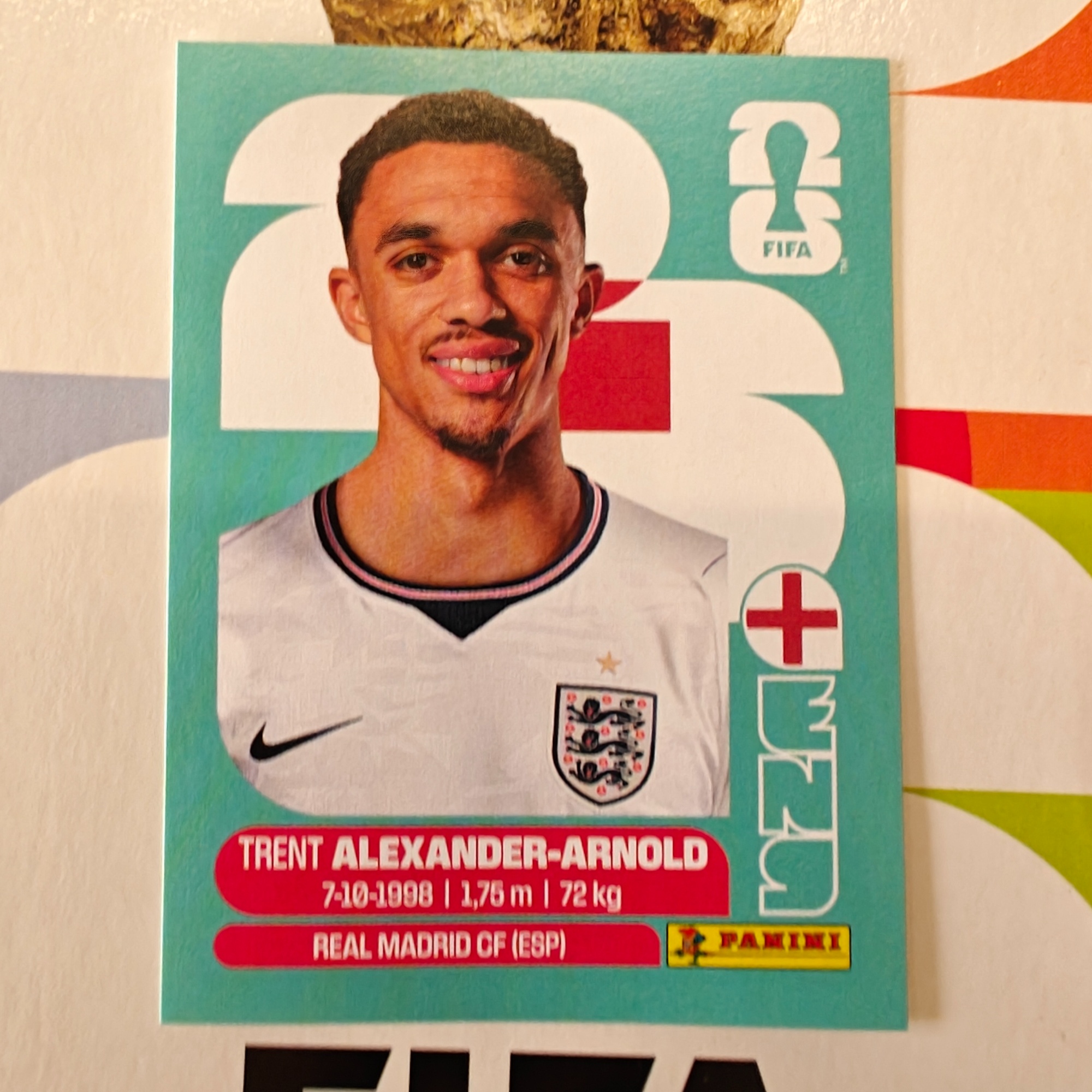 ENG6 - England - Trent Alexander-Arnold - FIFA World Cup 2026™ - Panini Sticker