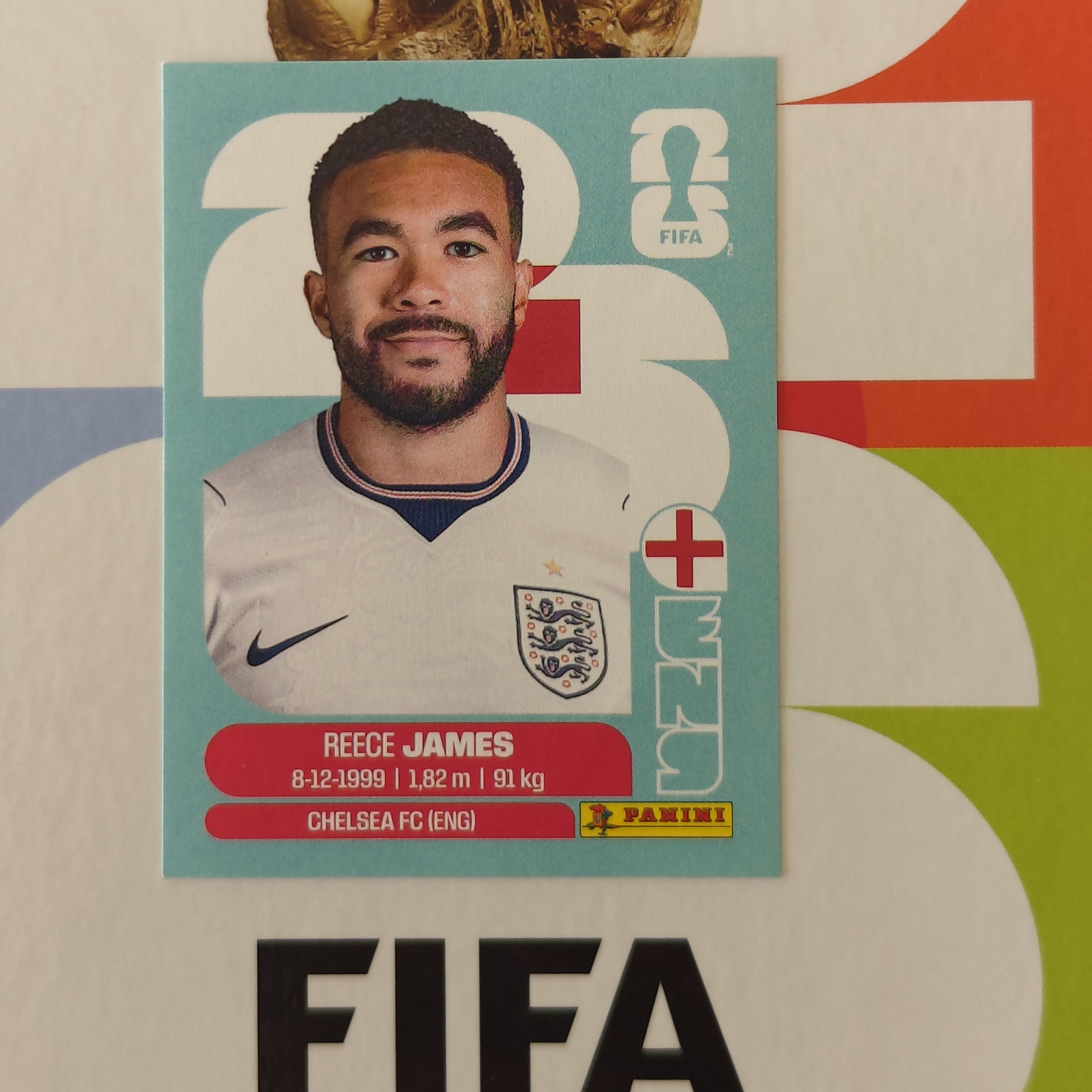 ENG7 - England - Reece James - FIFA World Cup 2026™ - Panini Sticker