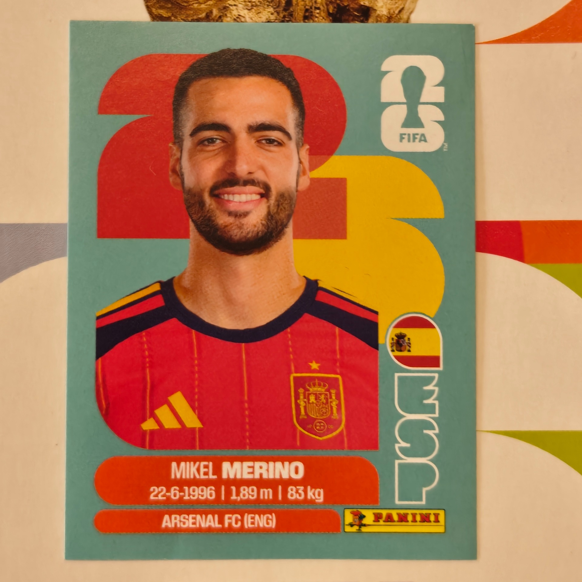 ESP14 - Spain - Mikel Merino - FIFA World Cup 2026™ - Panini Sticker