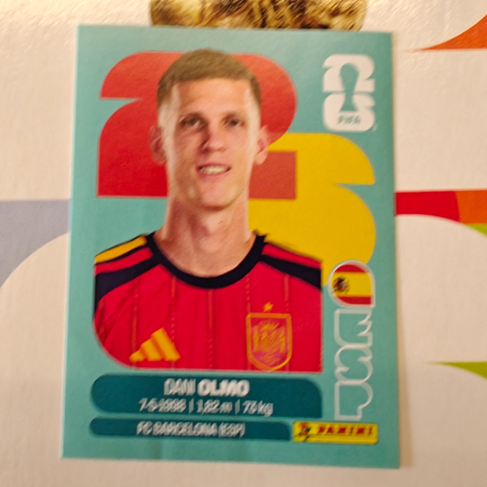 ESP16 - Spain - Dani Olmo - FIFA World Cup 2026™ - Panini Sticker