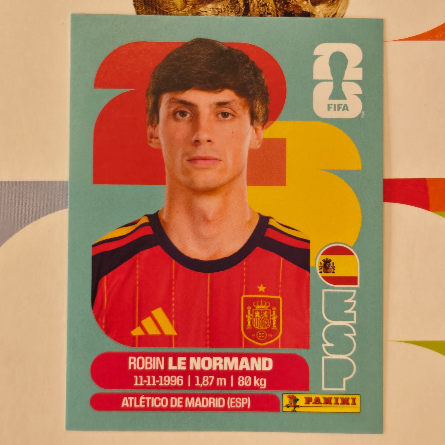 ESP3 - Spain - Robin Le Normand - FIFA World Cup 2026™ - Panini Sticker