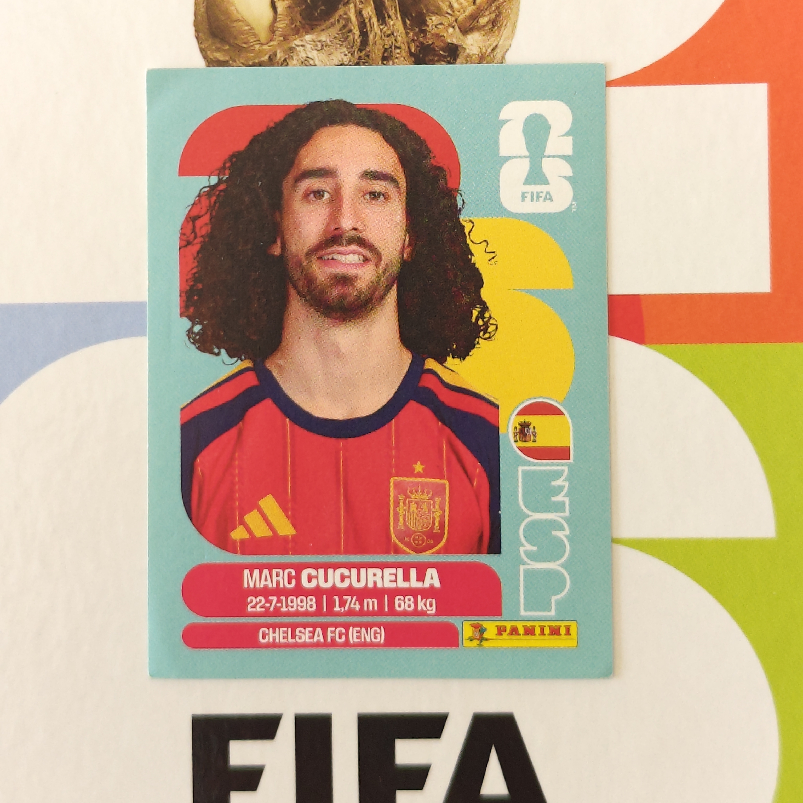 ESP8 - Spain - Marc Cucurella - FIFA World Cup 2026™ - Panini Sticker