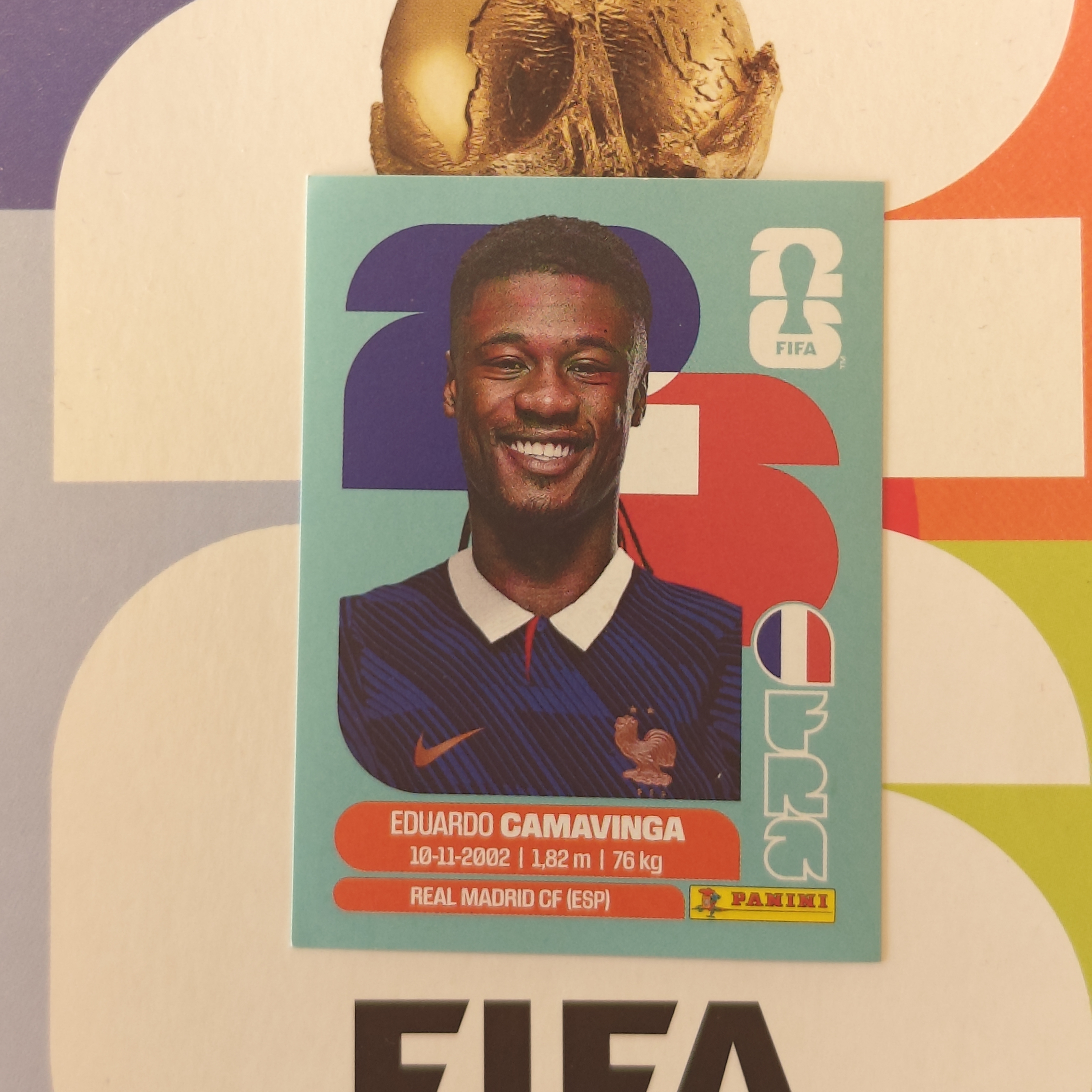 FRA10 - France - Eduardo Camavinga - FIFA World Cup 2026™ - Panini Sticker