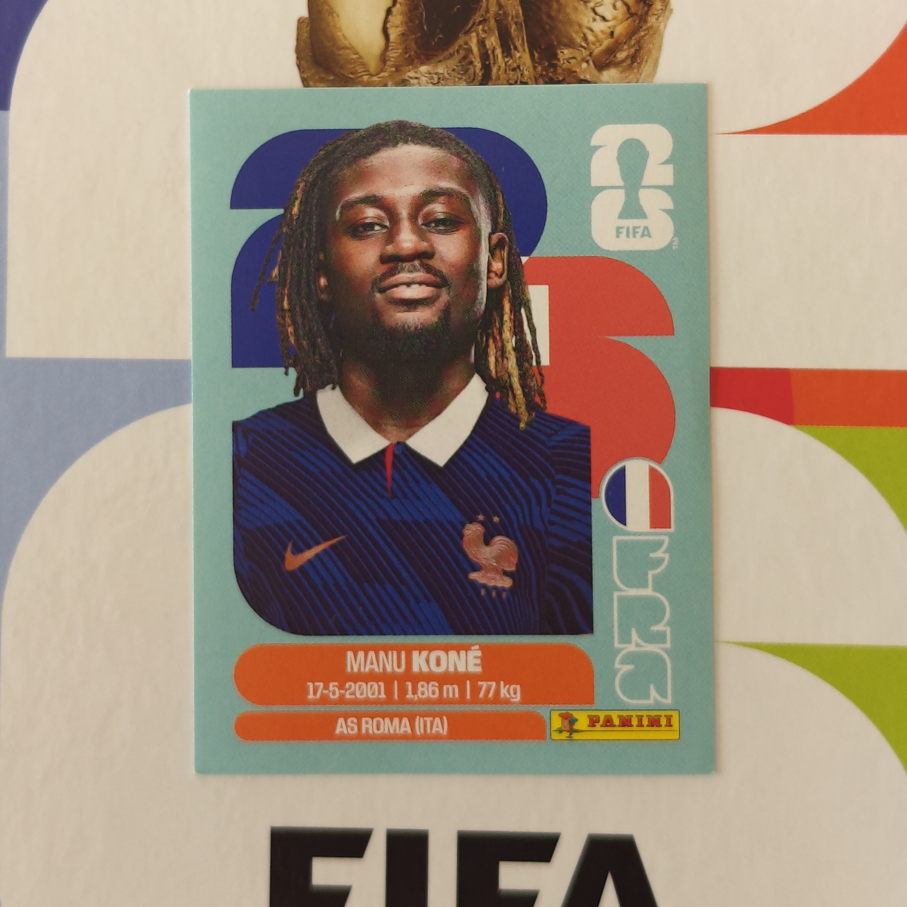 FRA11 - France - Manu Kone - FIFA World Cup 2026™ - Panini Sticker