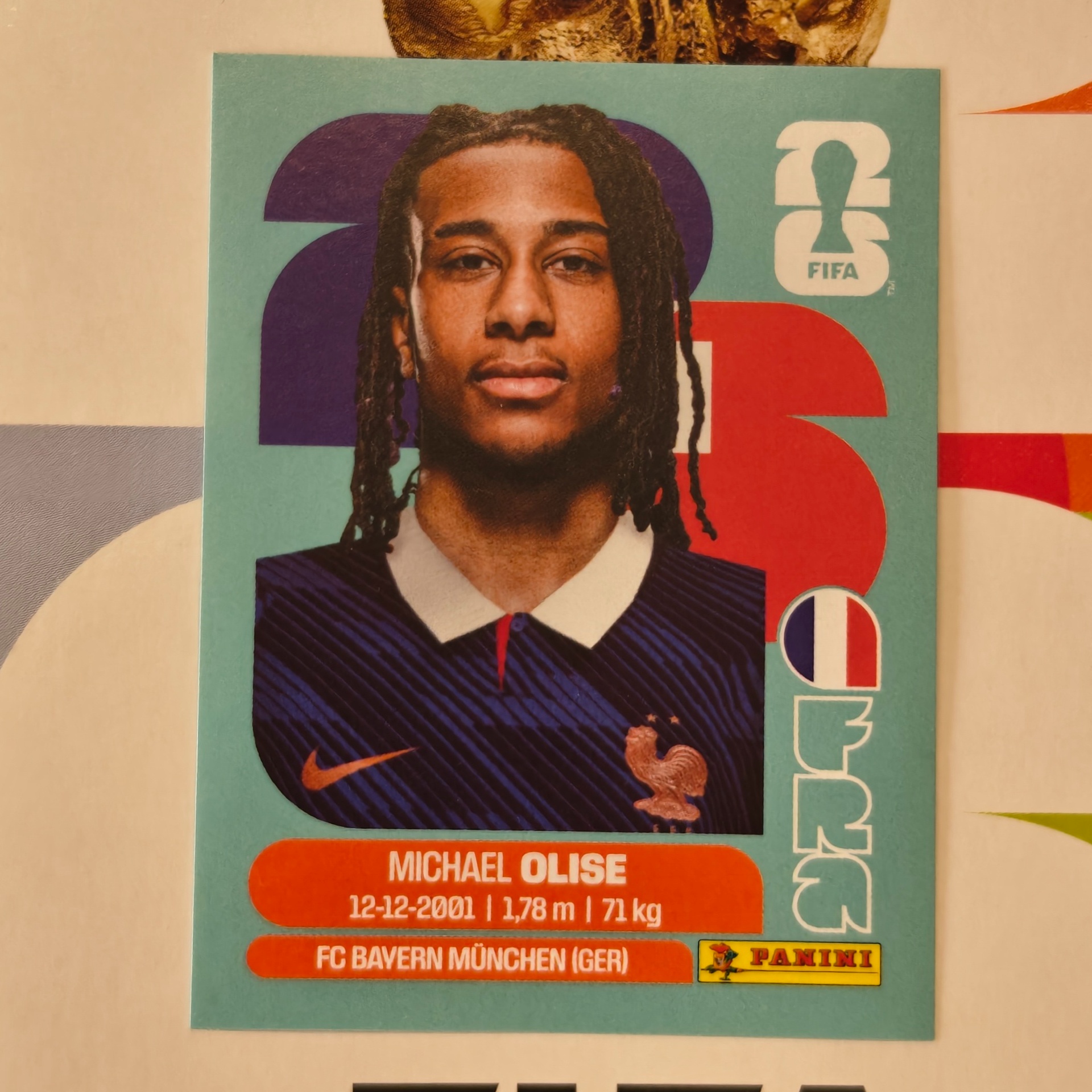 FRA14 - France - Michael Olise - FIFA World Cup 2026™ - Panini Sticker