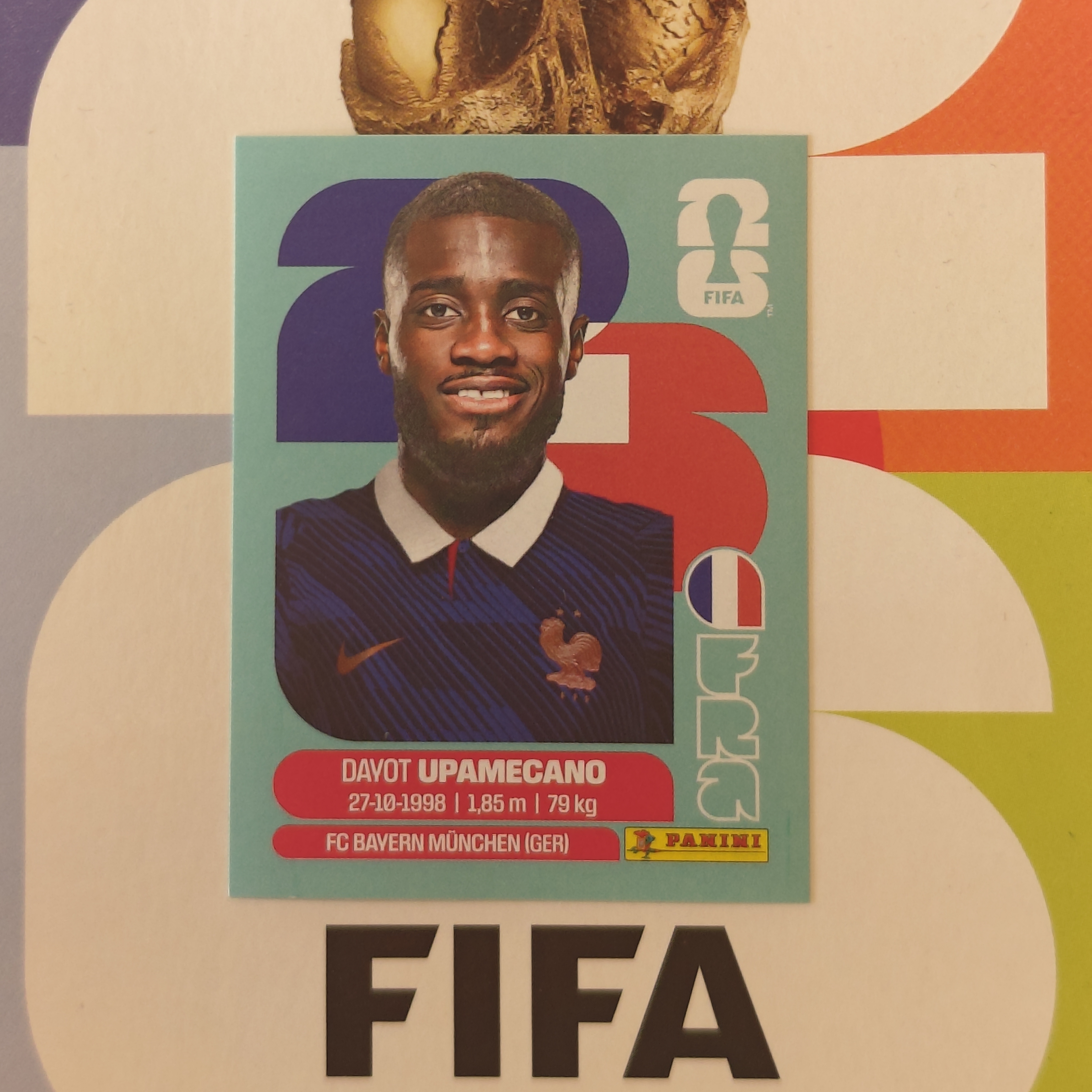 FRA7 - France - Dayot Upamecano - FIFA World Cup 2026™ - Panini Sticker
