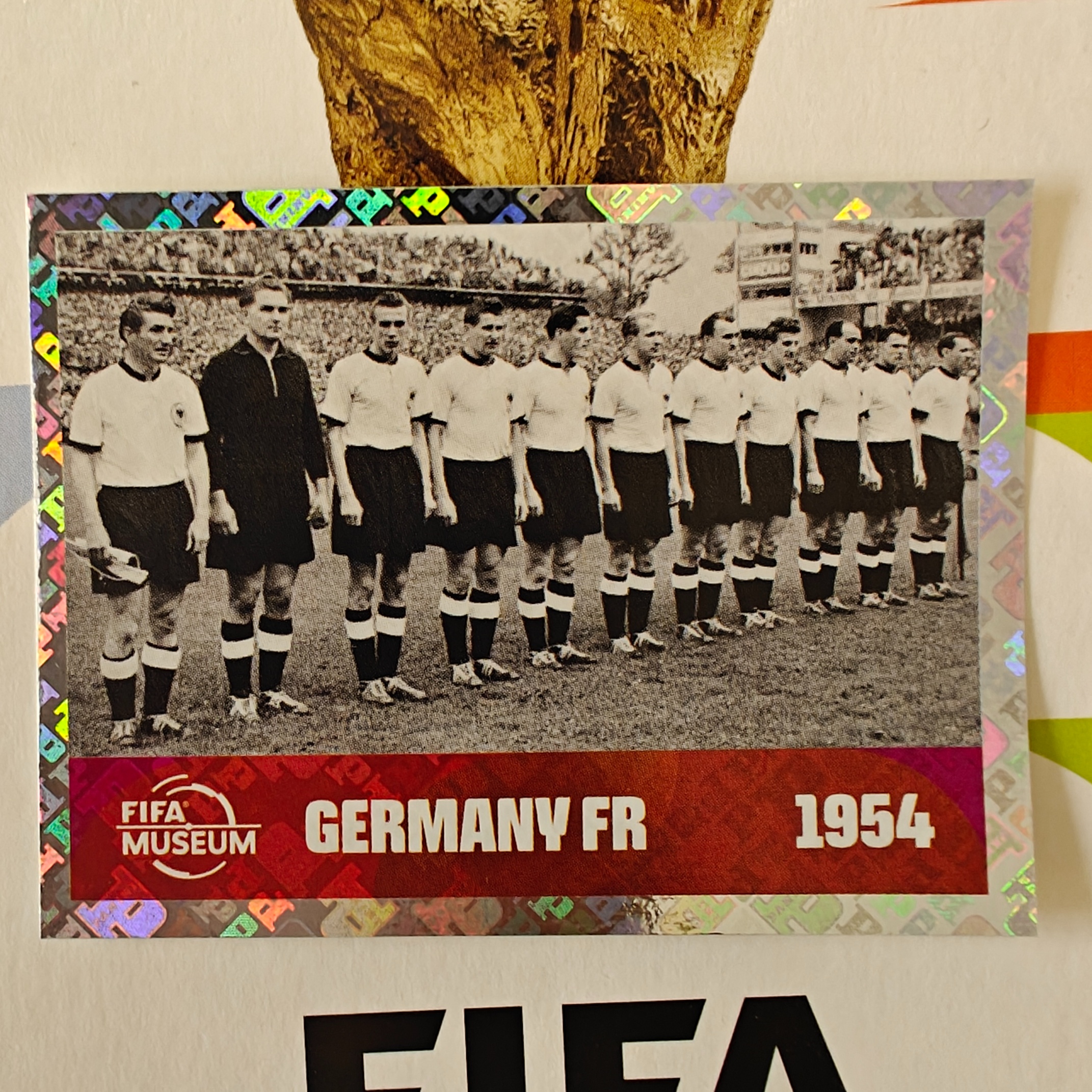 FWC11 - FIFA World Cup History - West Germany 1954 - FIFA World Cup 2026™ - Panini Foil Sticker